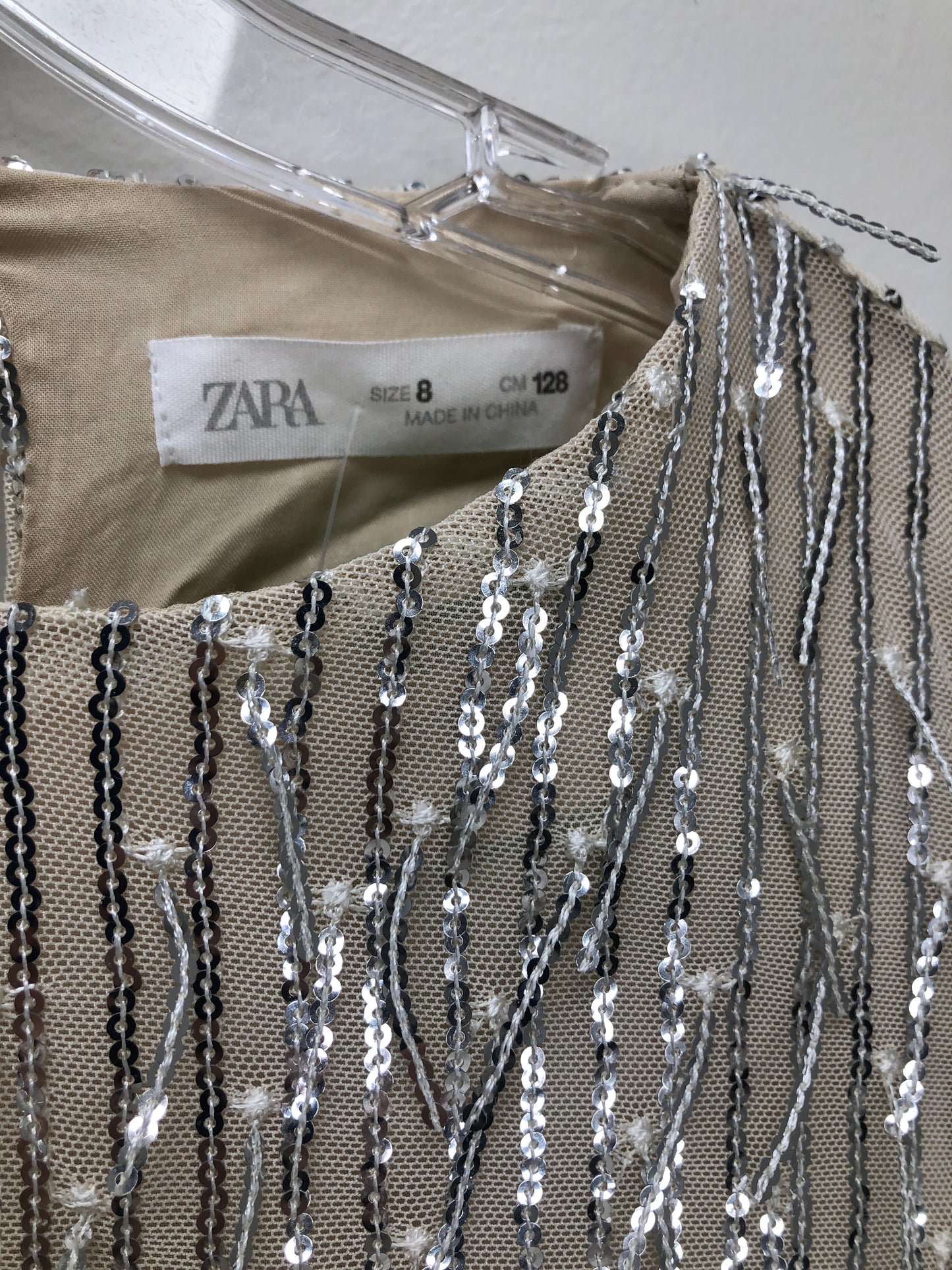 8 Zara tan Sparkle 2 PC Ensembles