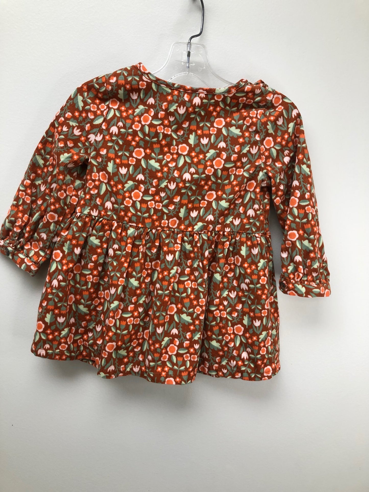 18m Cat & Jack rust floral Dress