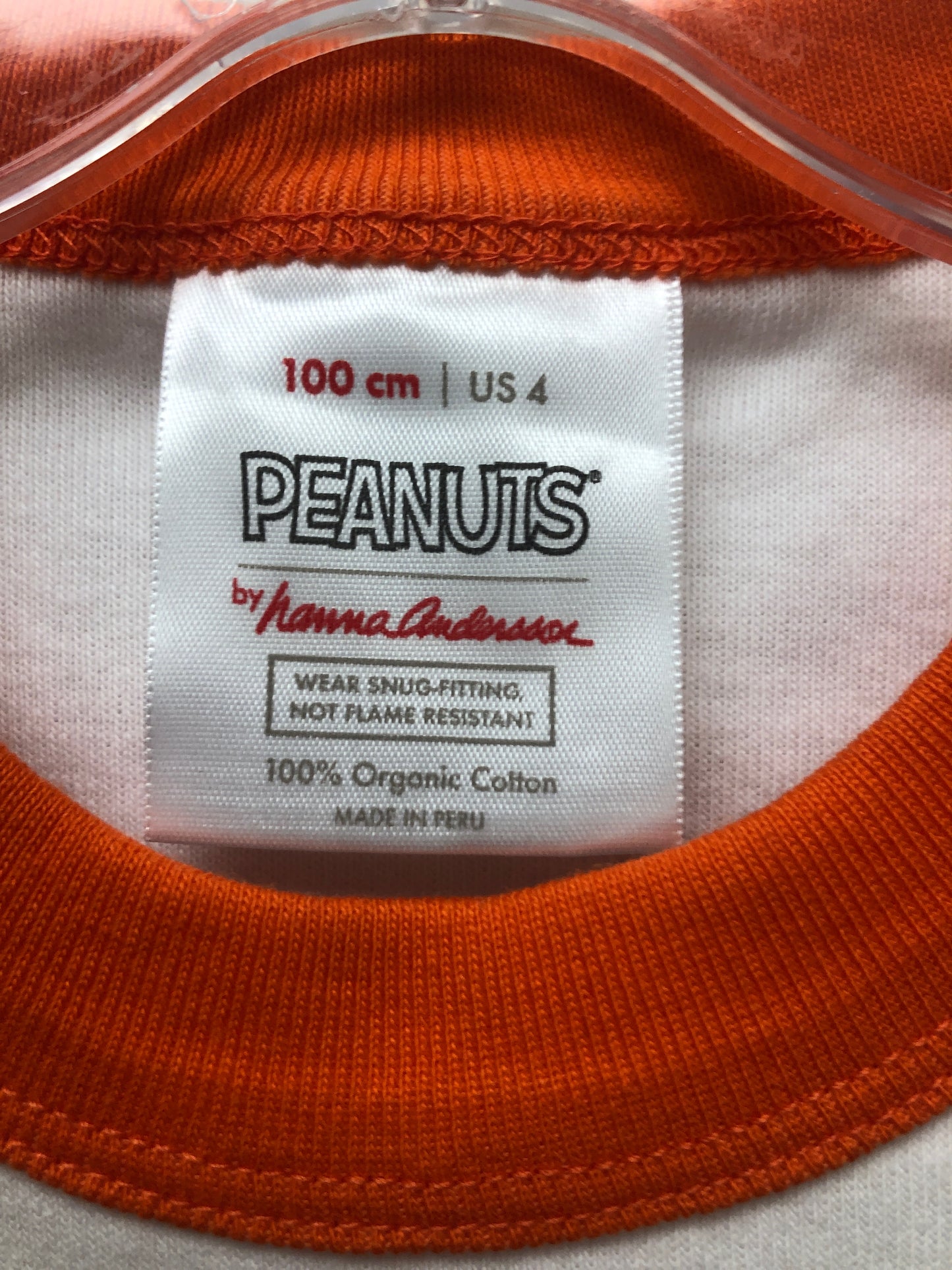 4 Hanna Andersson orange Halloween Pajamas