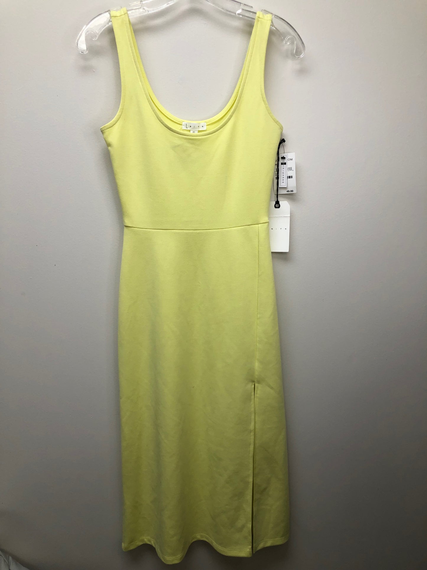 XS Leith yellow NEW Dress