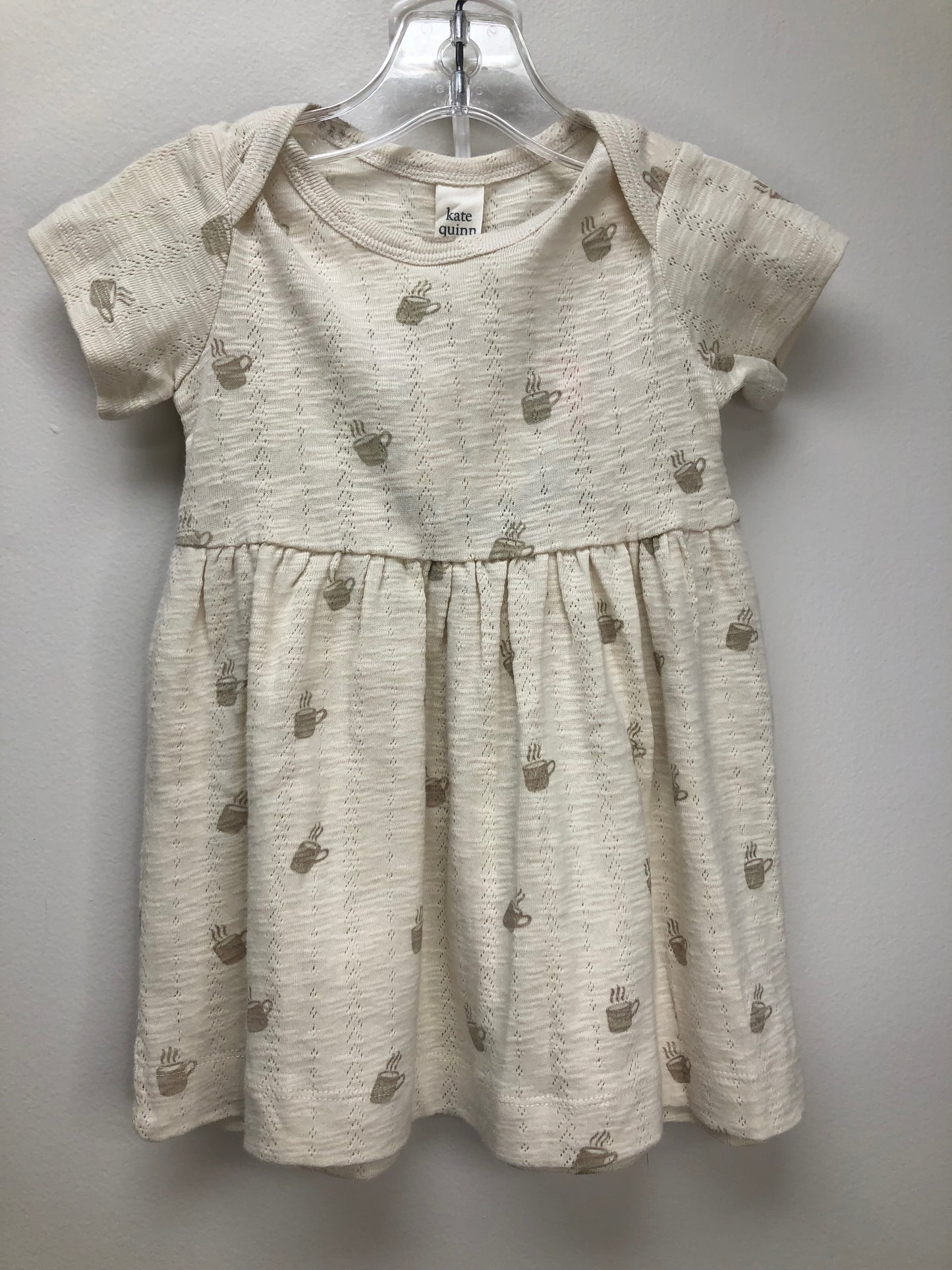 12-18 Months Kate Quinn cream pointelle Dress