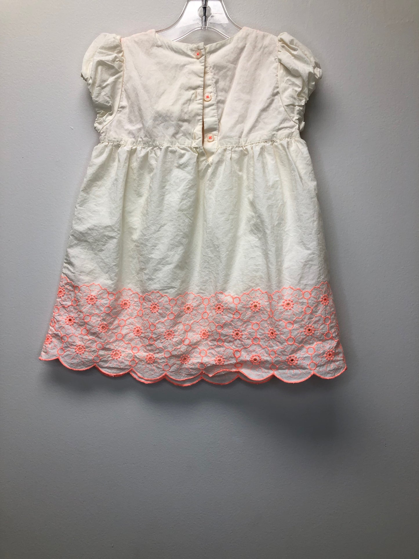 18-24m Baby Bodem cream eyelet Dress