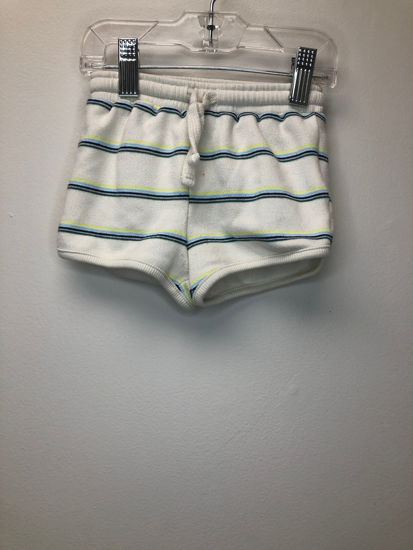 6-12m Old Navy cream stripe Shorts