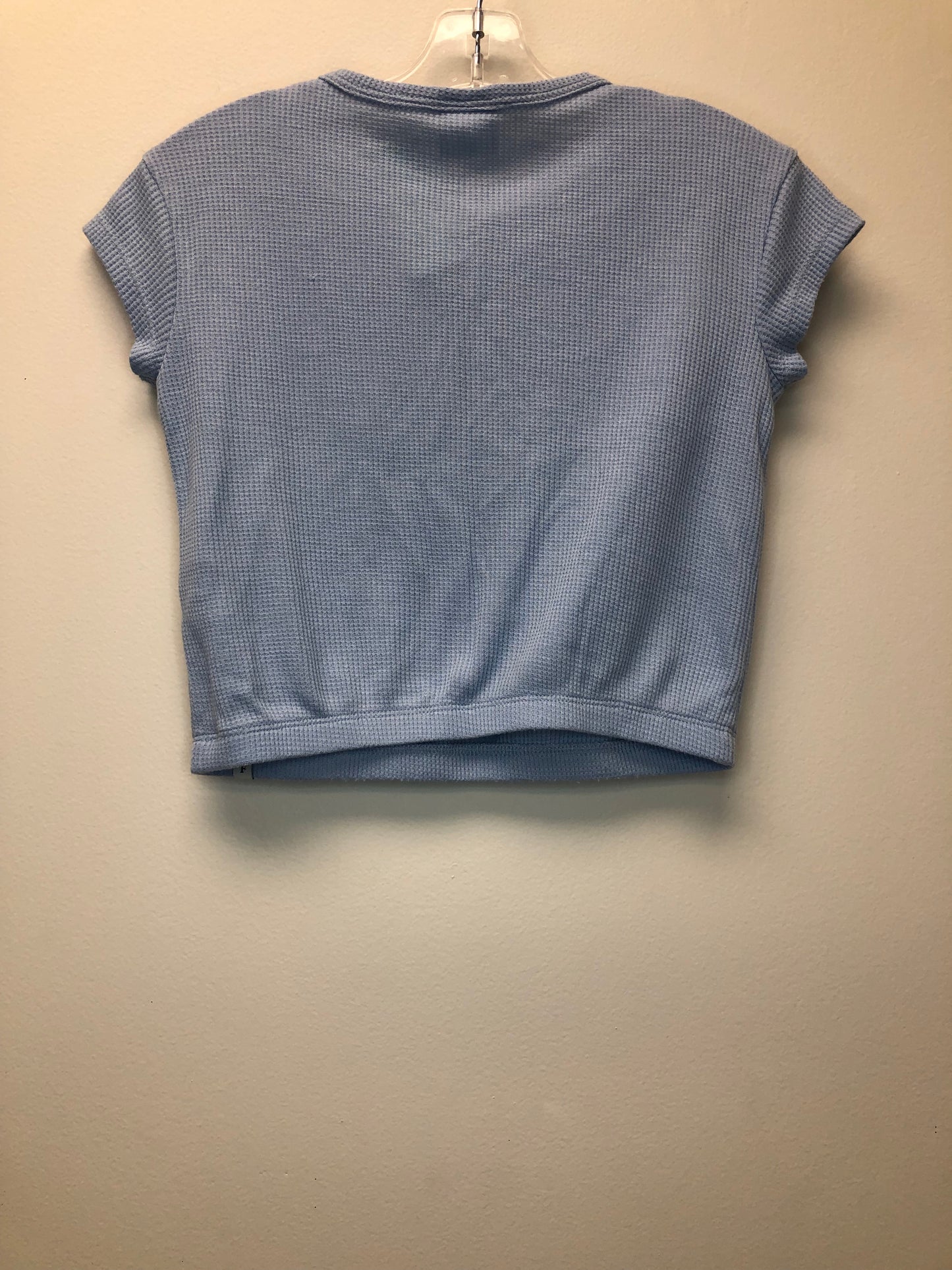 5/6 Abercrombie blue thermal Shirt