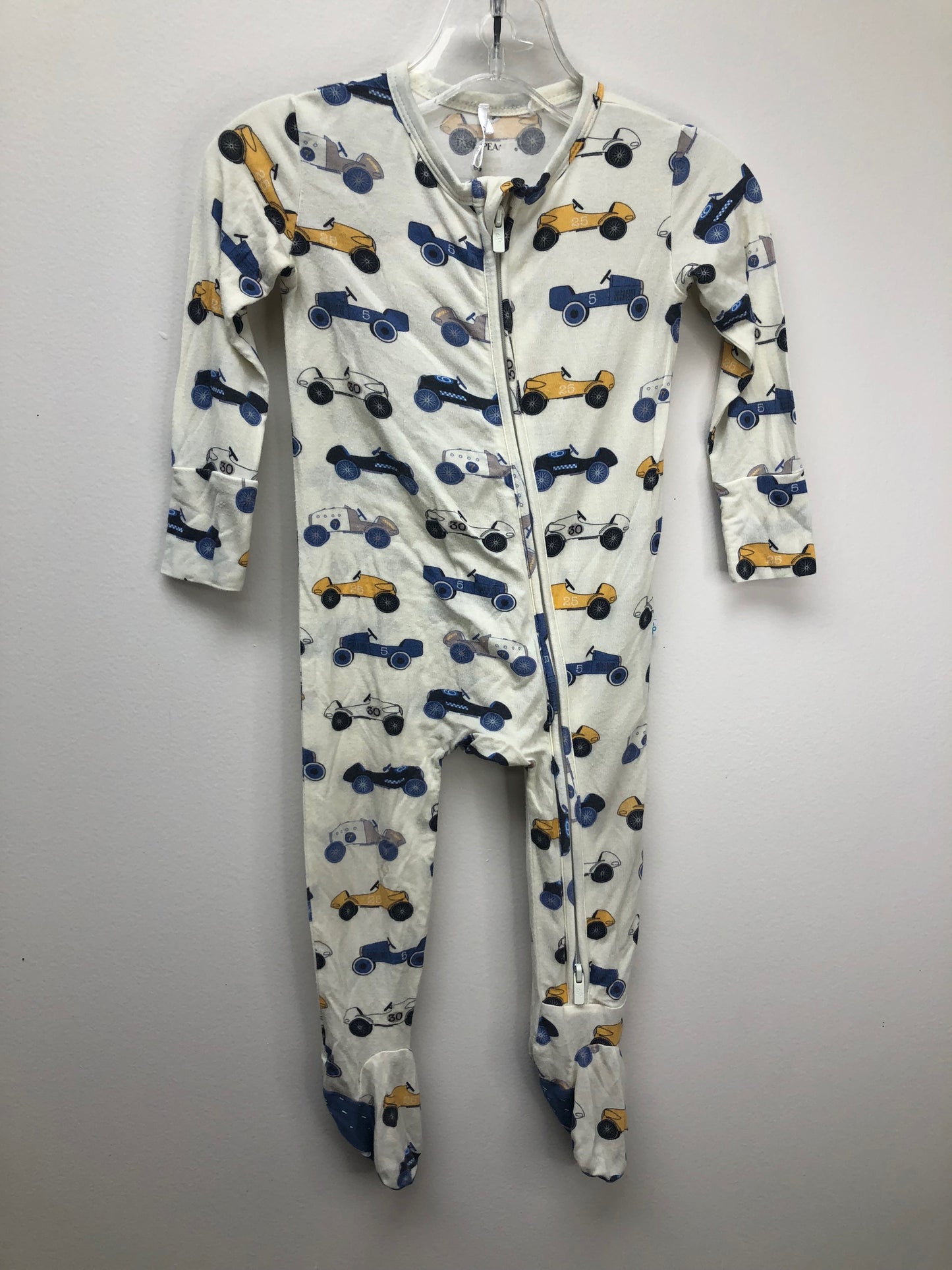 6-9m Posh Peanut cream cars Sleeper