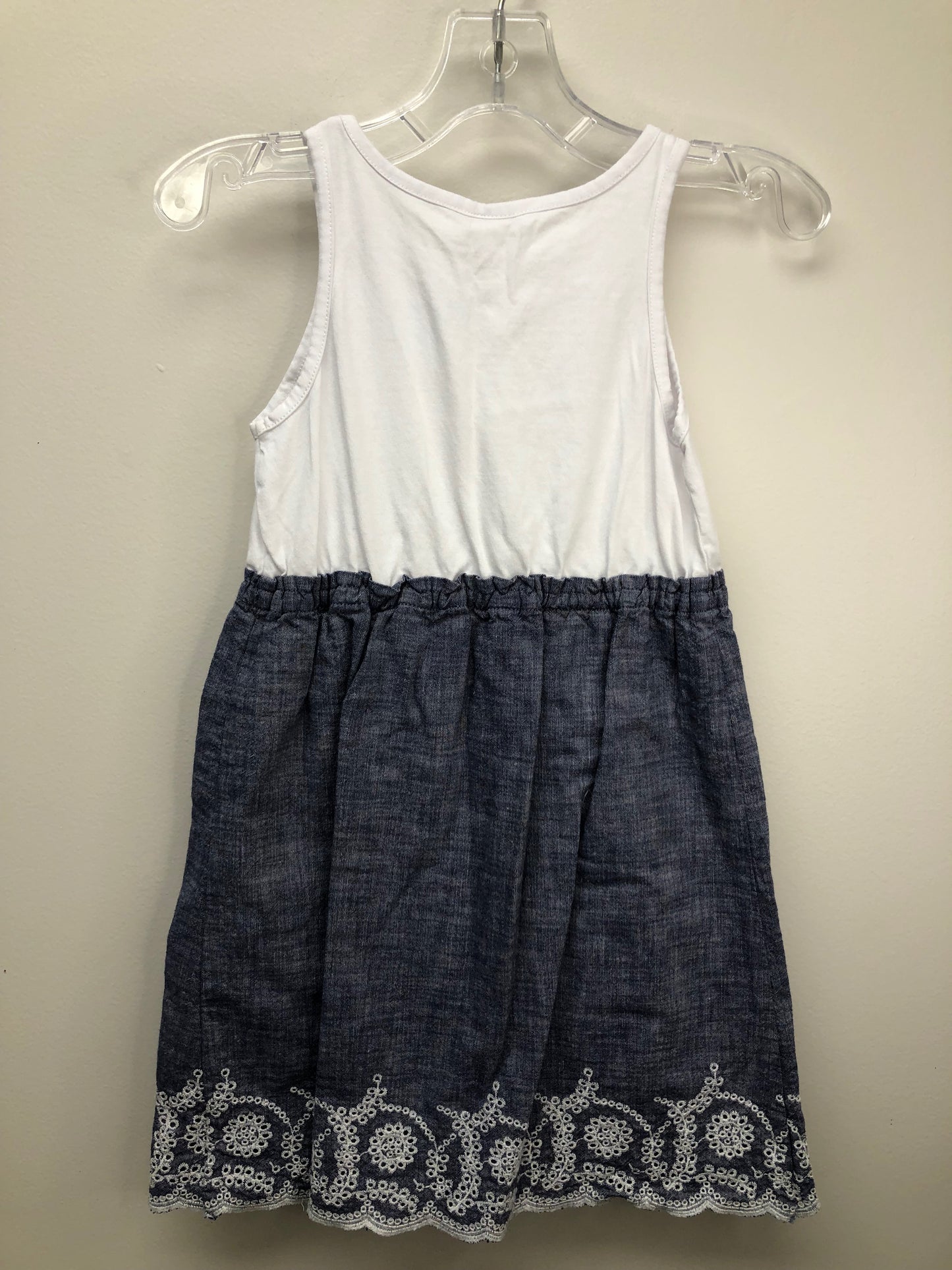 5 GAP denim eyelet Dress
