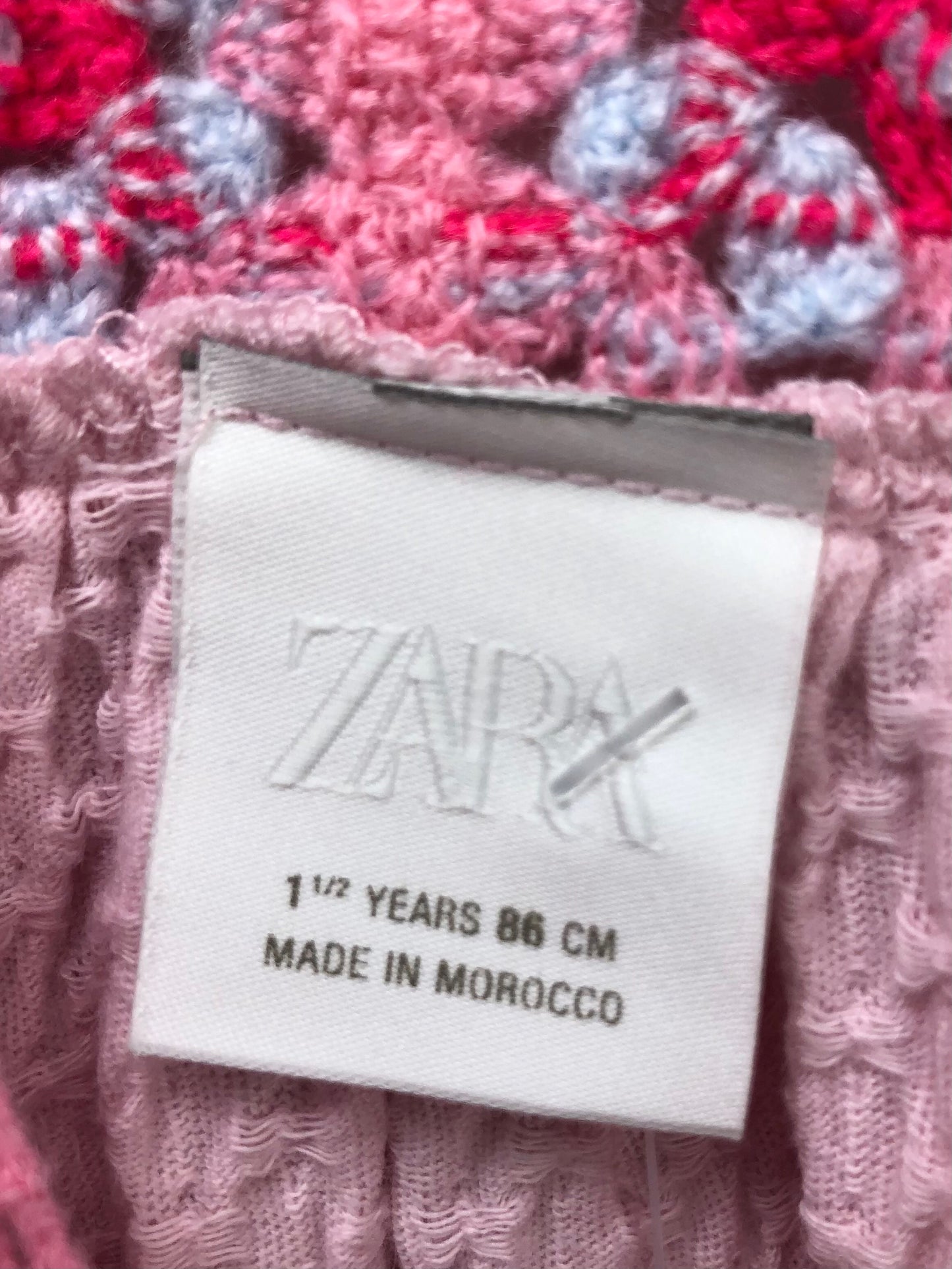 18m Zara pink Dress