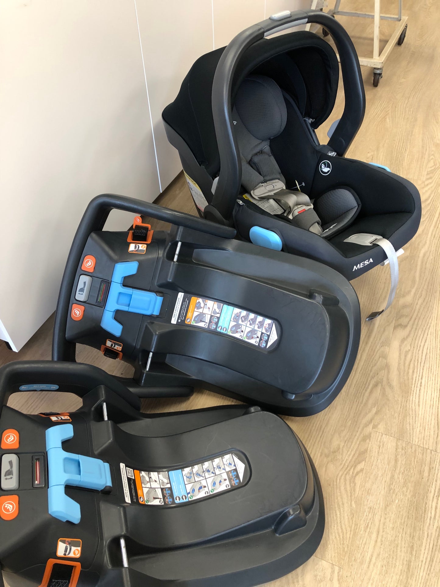 Uppababy black Infant Car Seat