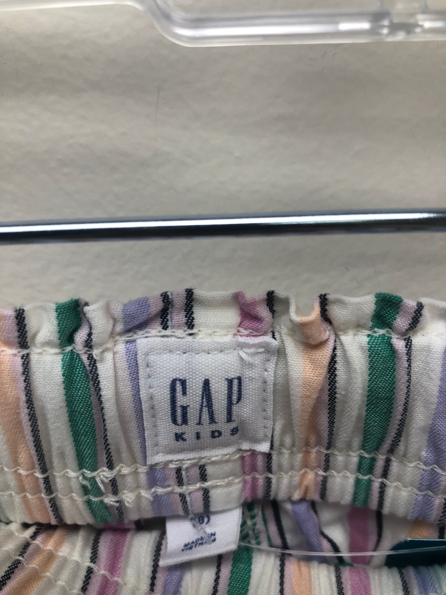 8 GAP Multi-Color stripe Shorts