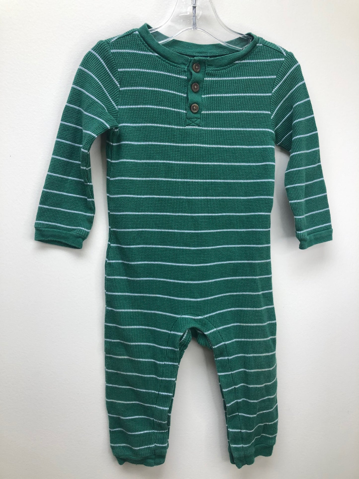 18-24m Old Navy green thermal 1 PC Ensemble
