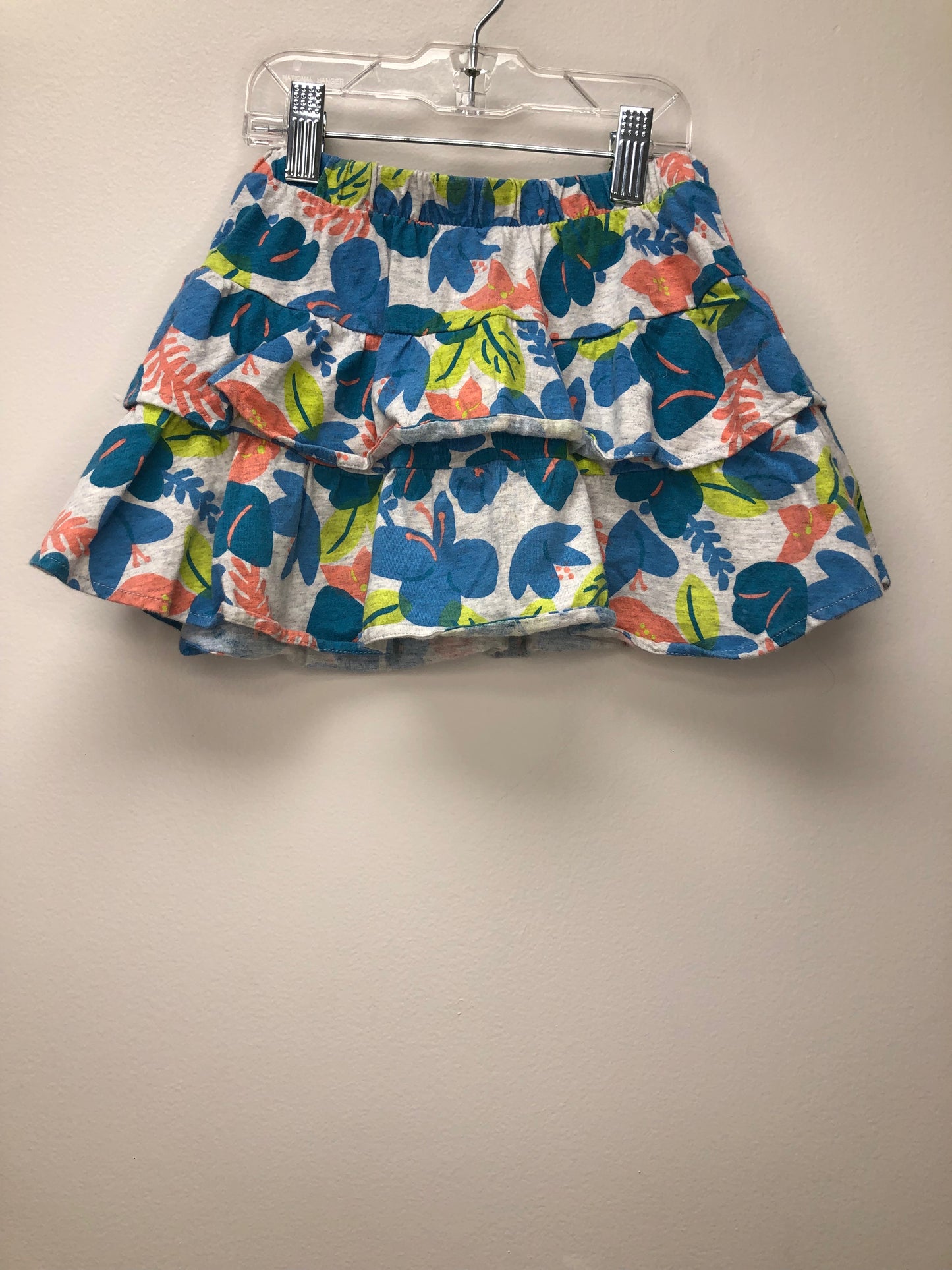 3 tea Multi-Color print Skort