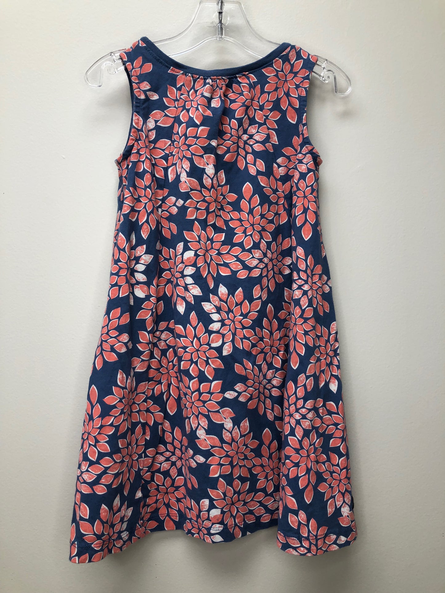 5 tea blue floral Dress