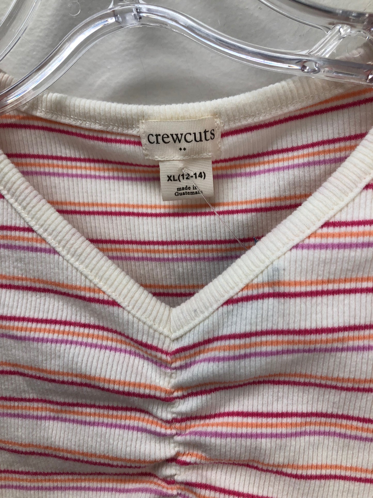 12 Crewcuts Multi-Color stripe Shirt