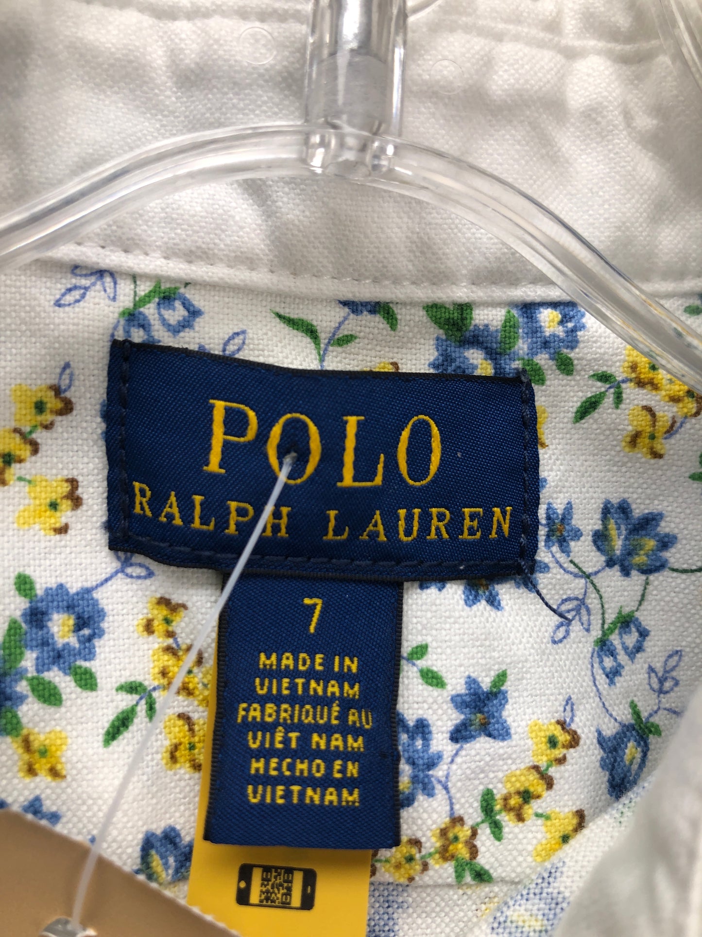 7 Ralph Lauren blue floral Dress