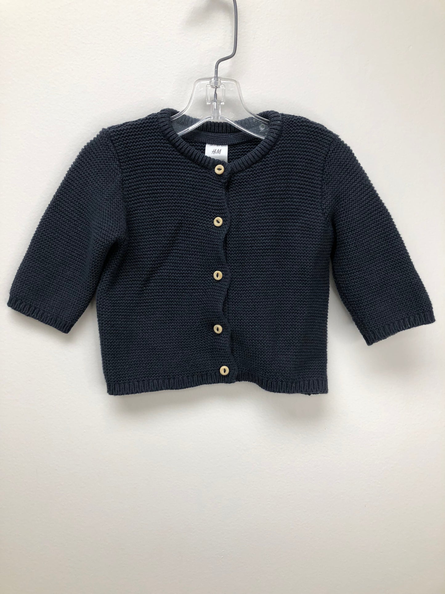 NB H & M charcoal knit Sweater