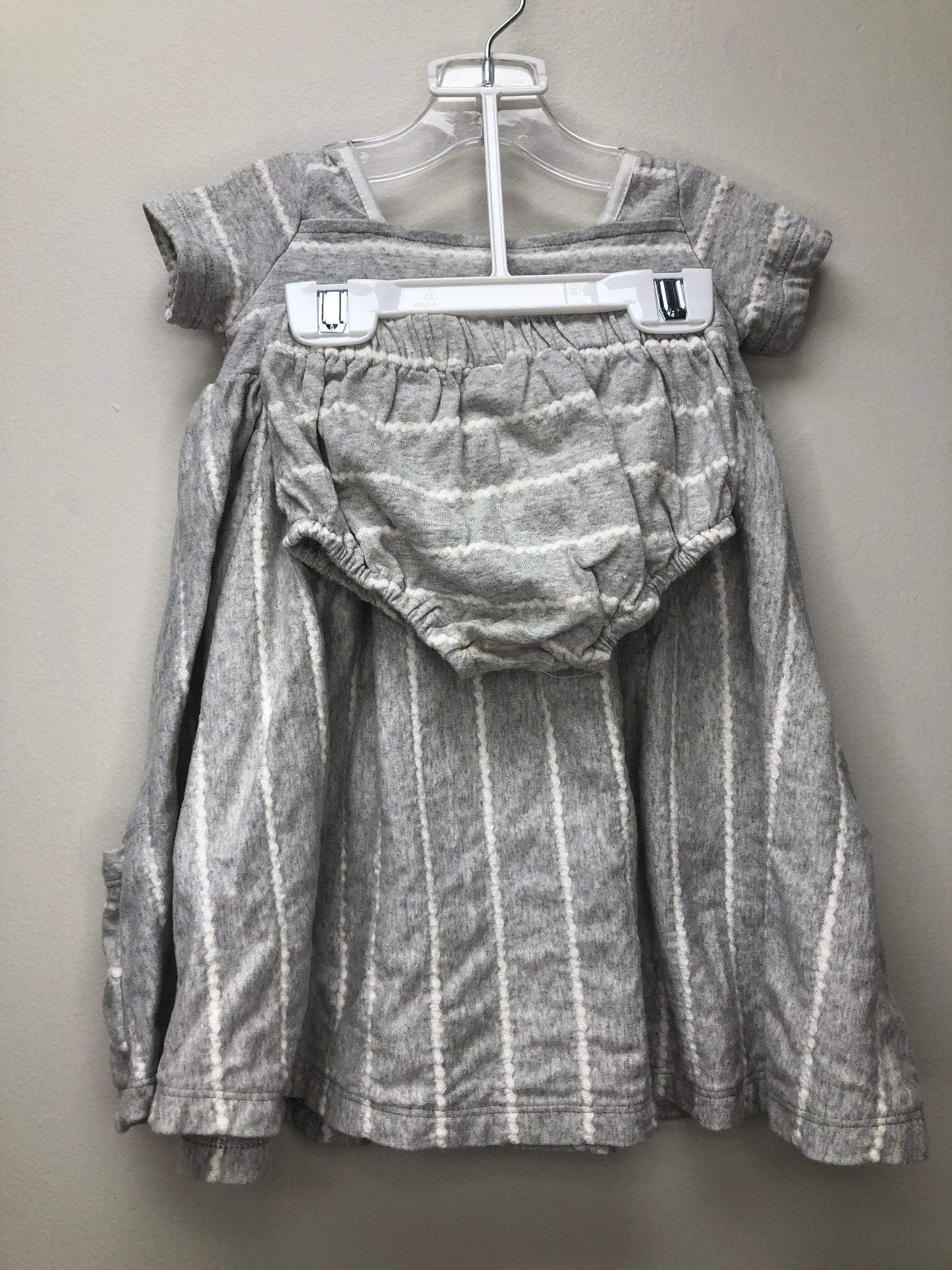 18-24m Vignette gray print Dress