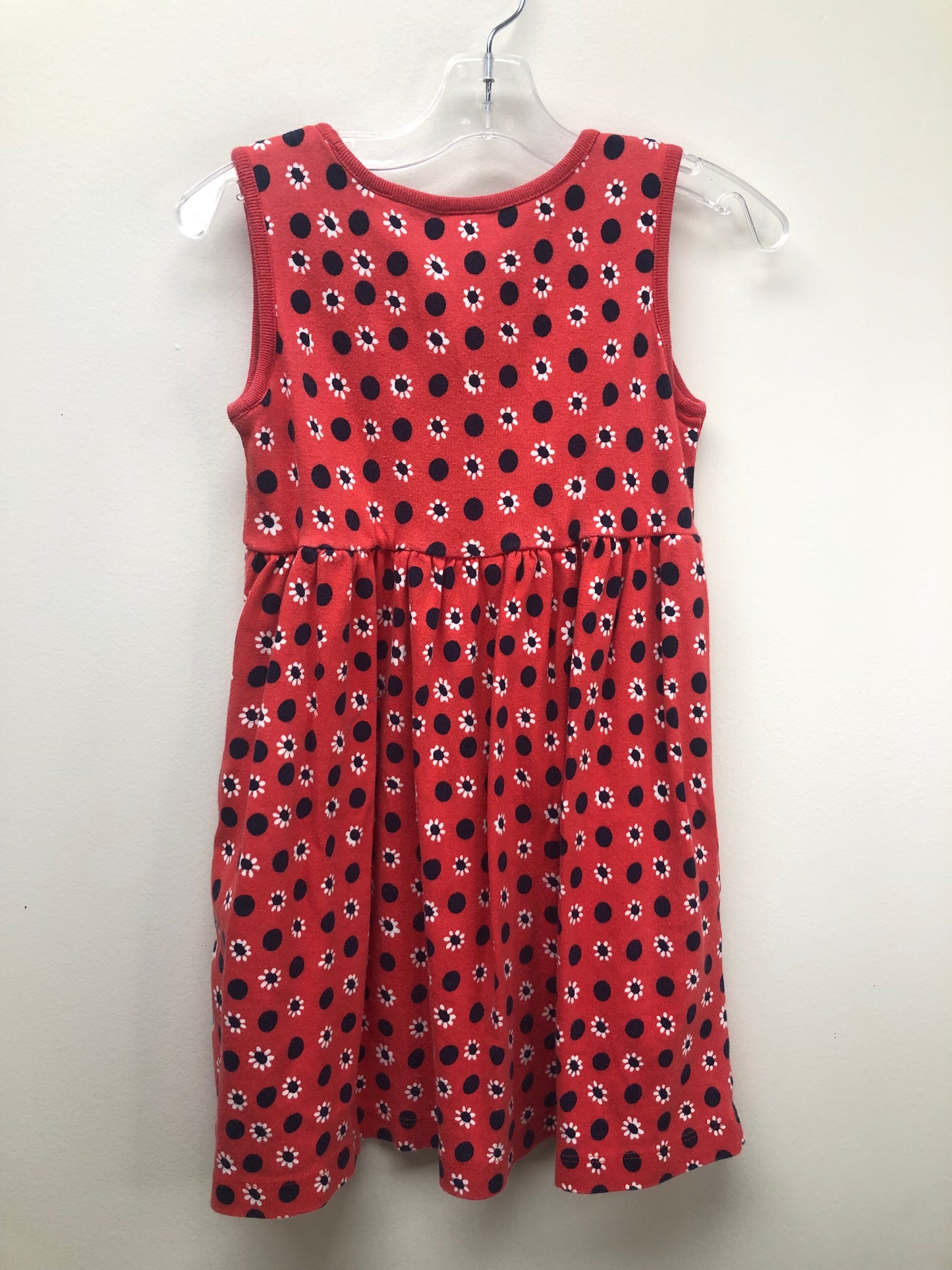 6-7 Hanna Andersson red print Dress