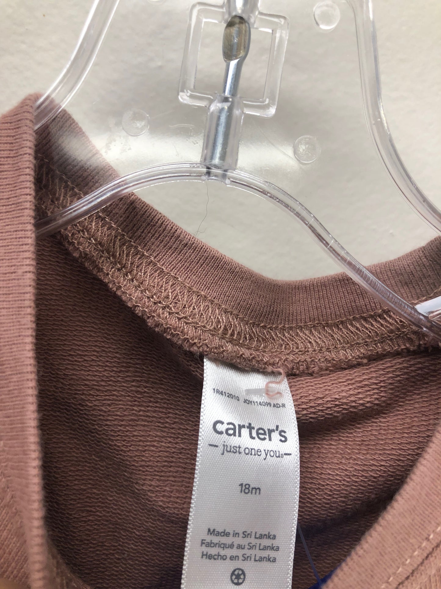 18m Carter's purple floral Dress