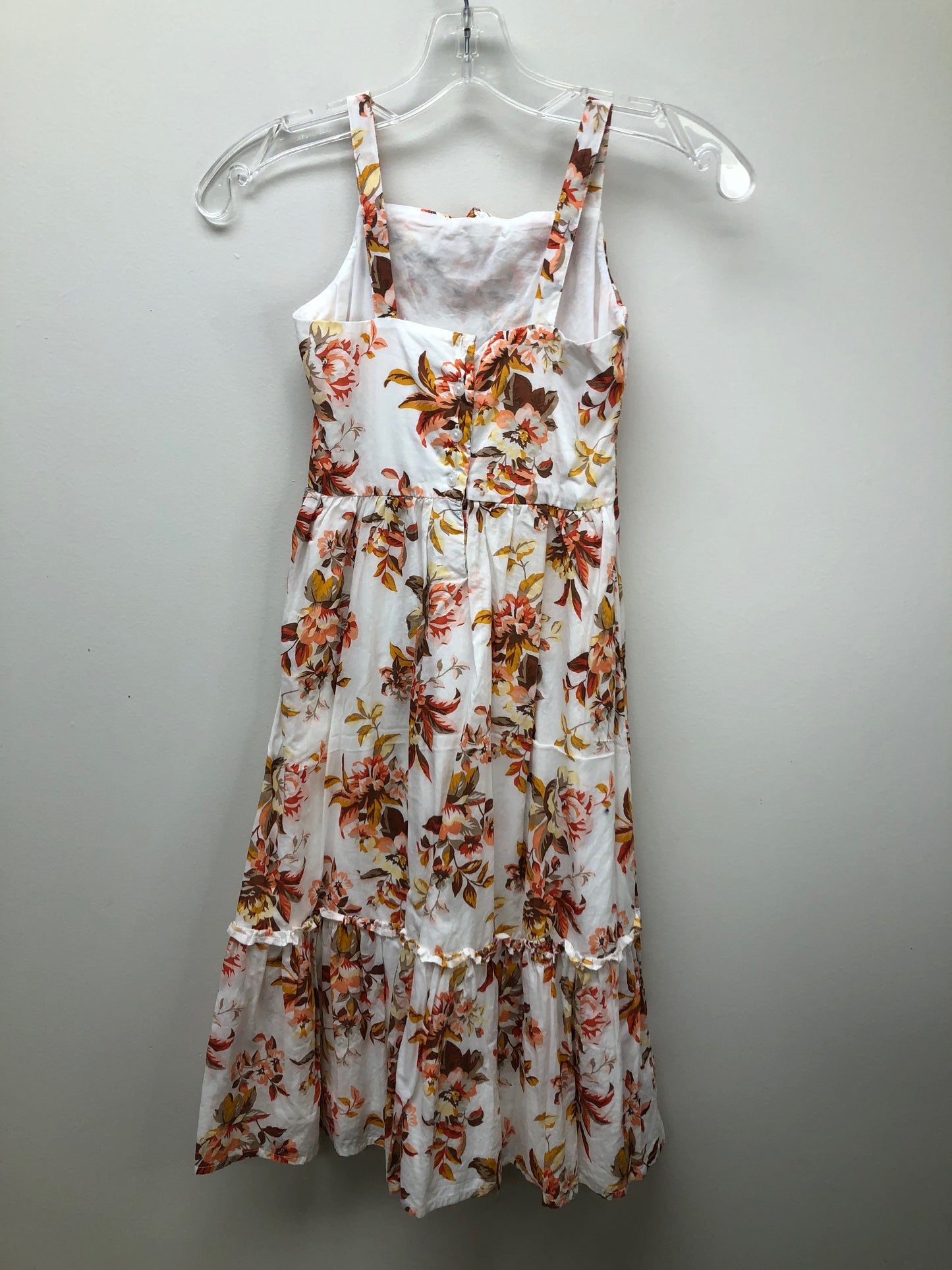 8 Janie and Jack rust floral Dress