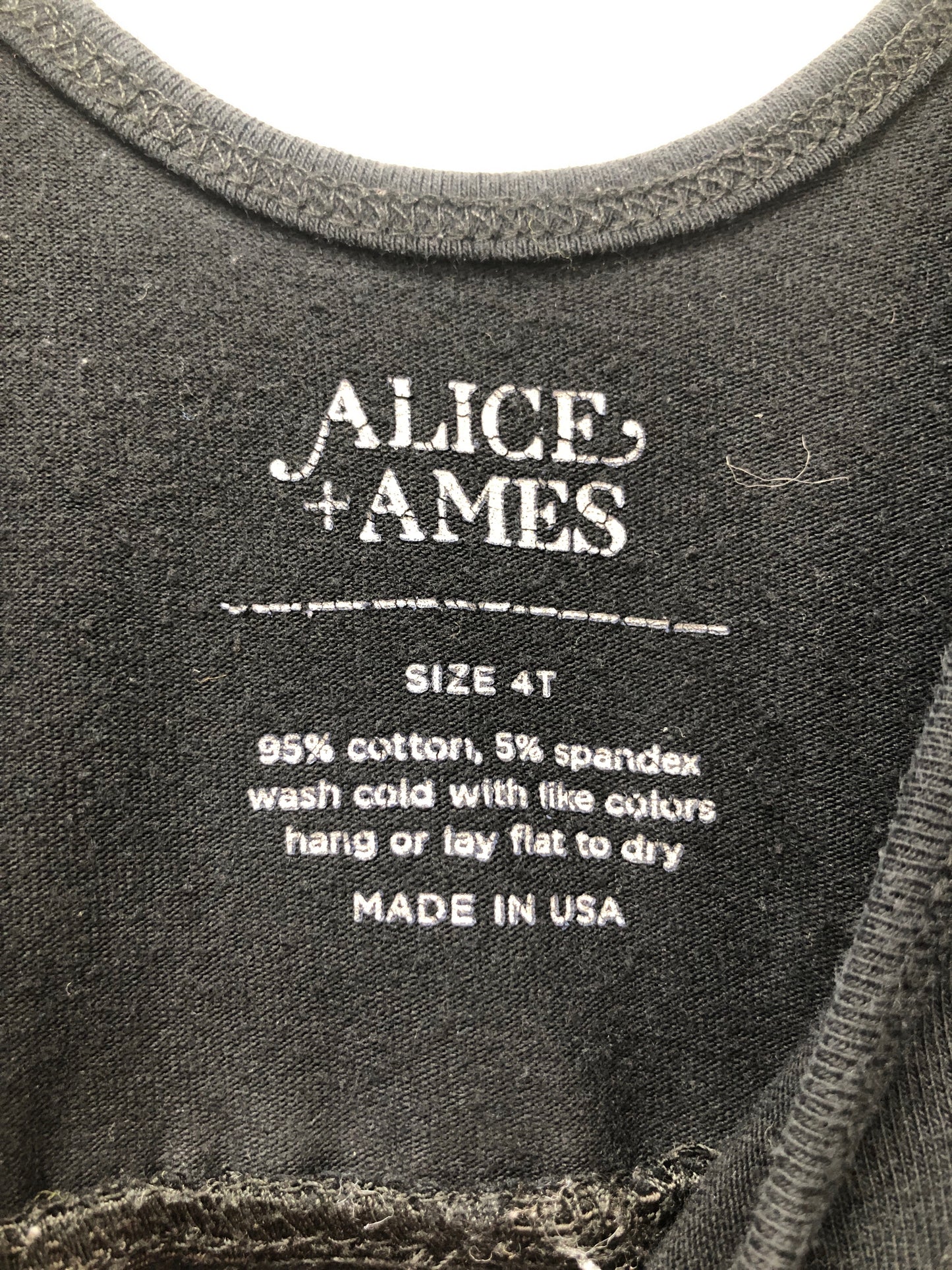 4T Alice + Ames black Dress
