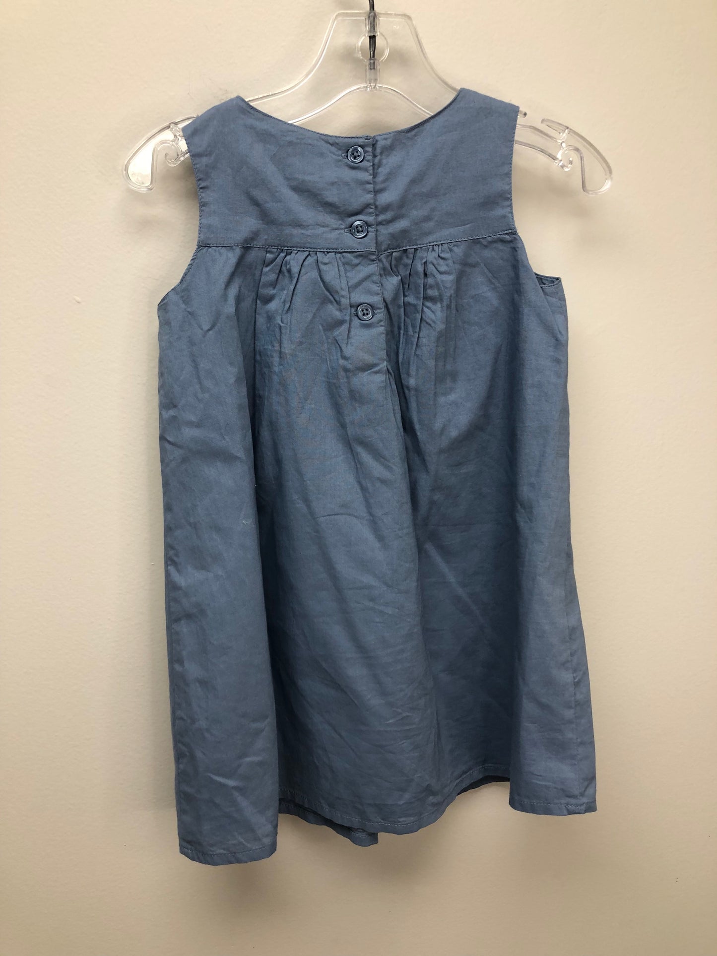 GAP Child Size 2 blue embroidered Dress