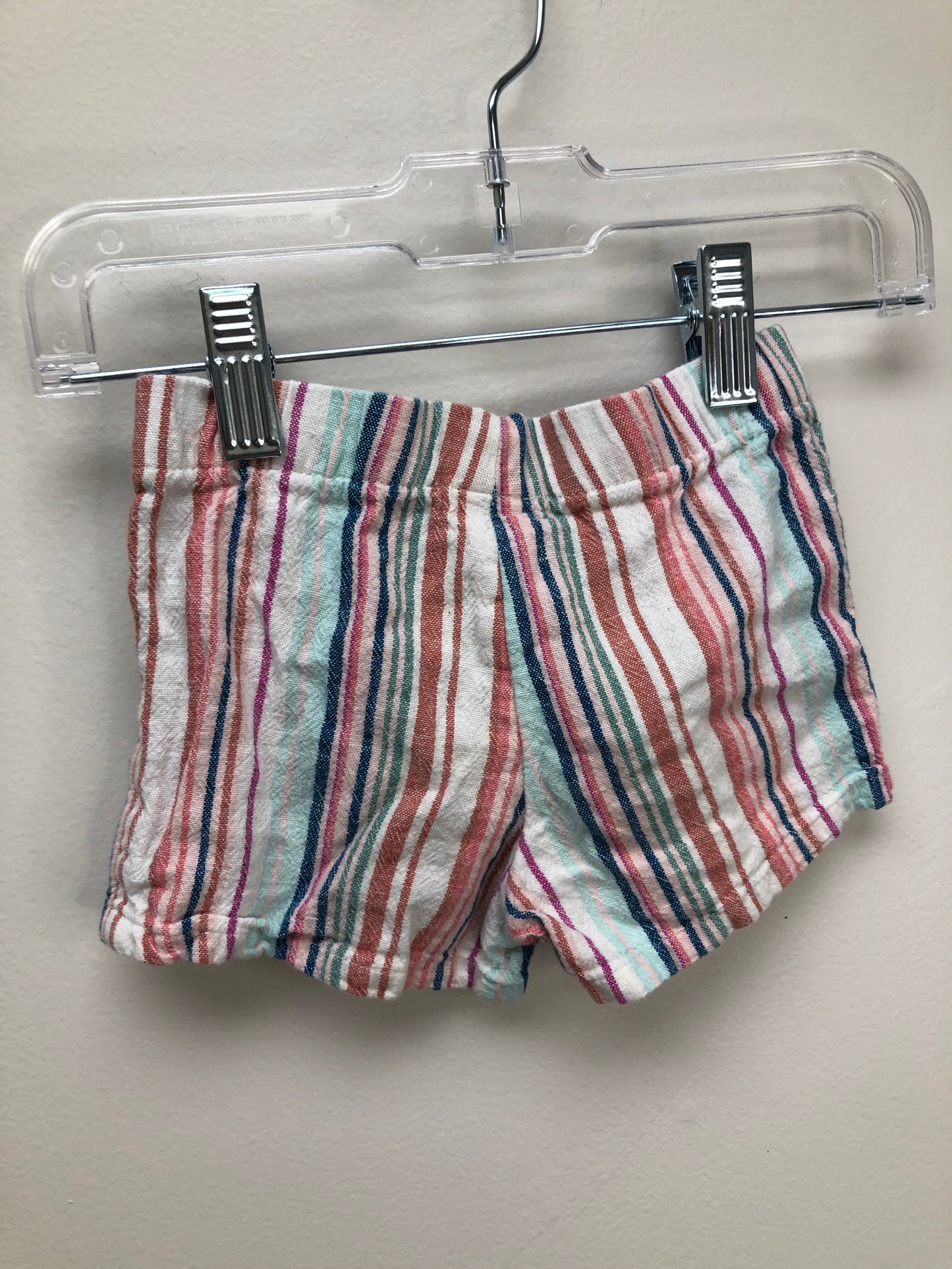 2T Carter's Multi-Color stripe Shorts
