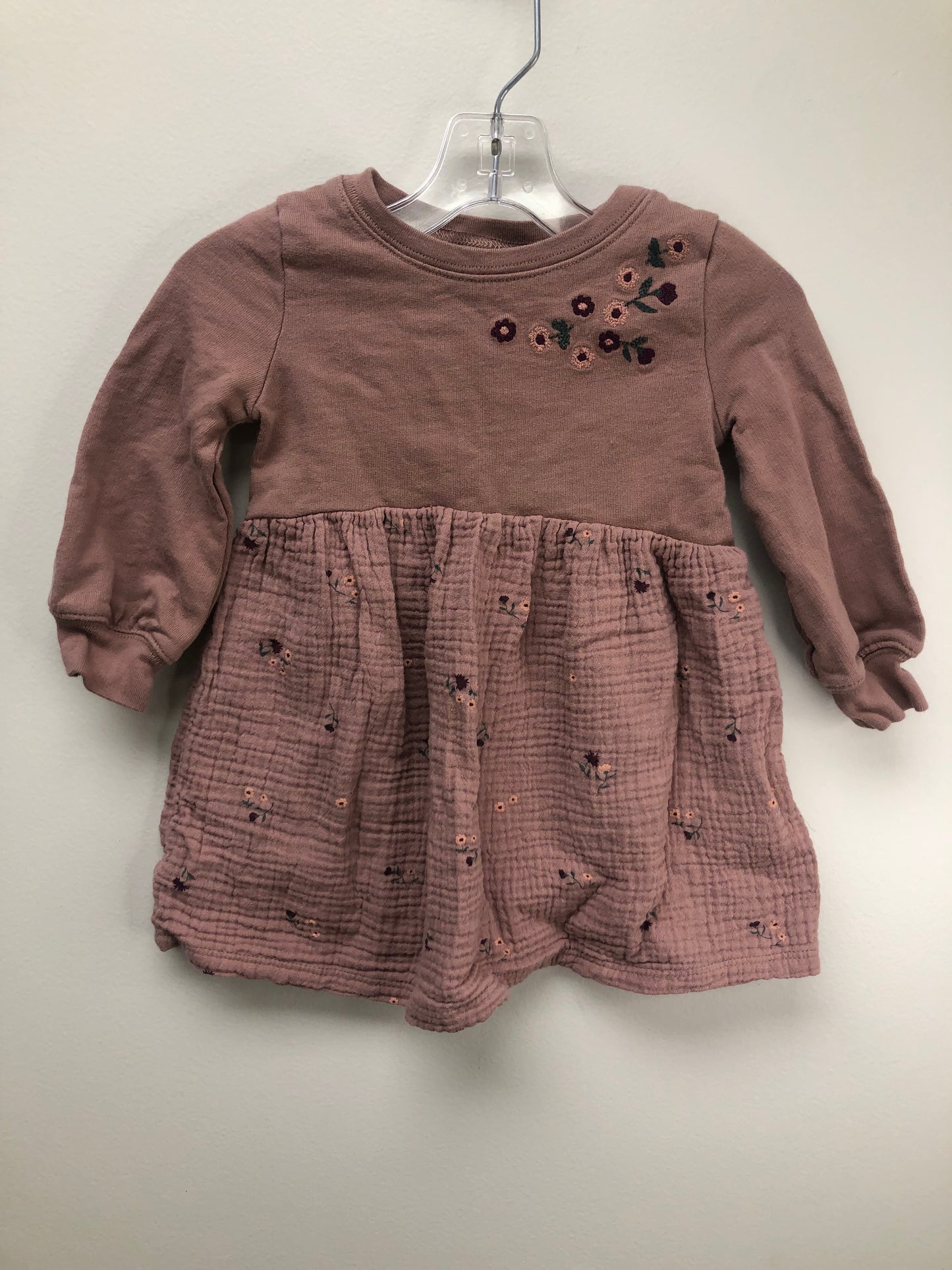 18m Carter's purple floral Dress