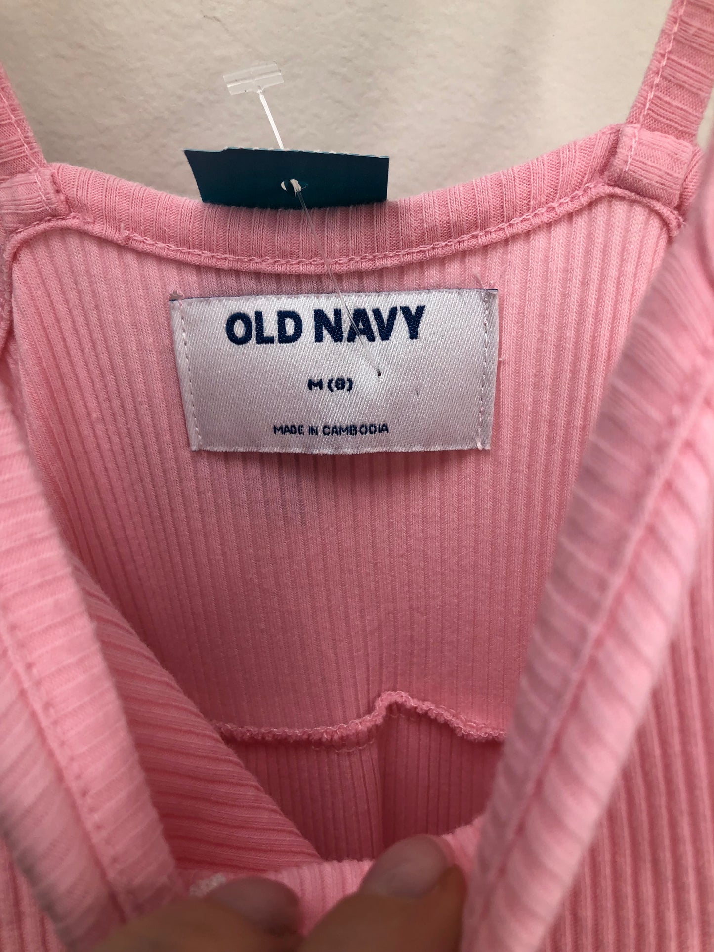8 Old Navy pink ribbed Dress