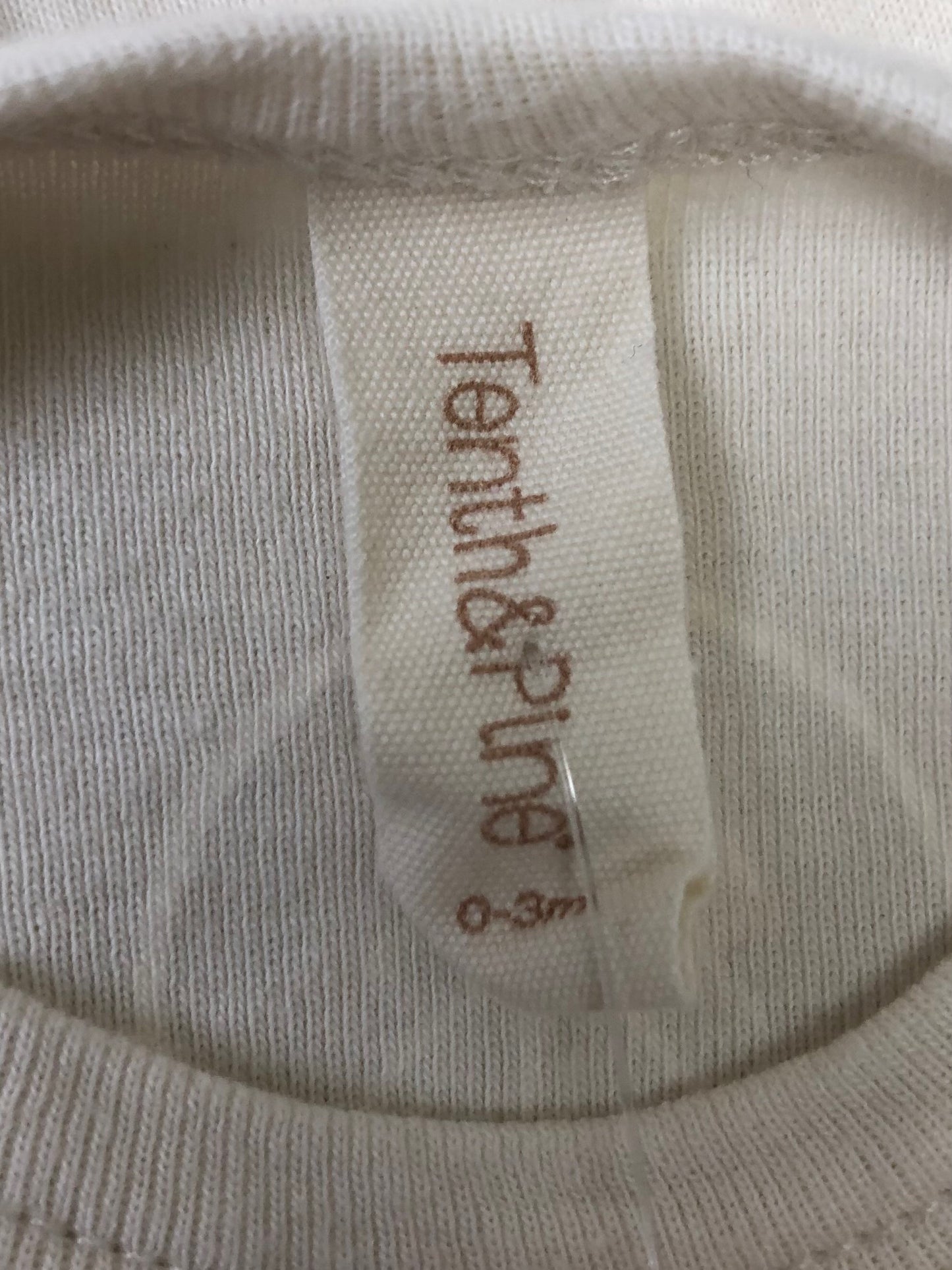 0-3m Tenth & Pine cream Sleeper