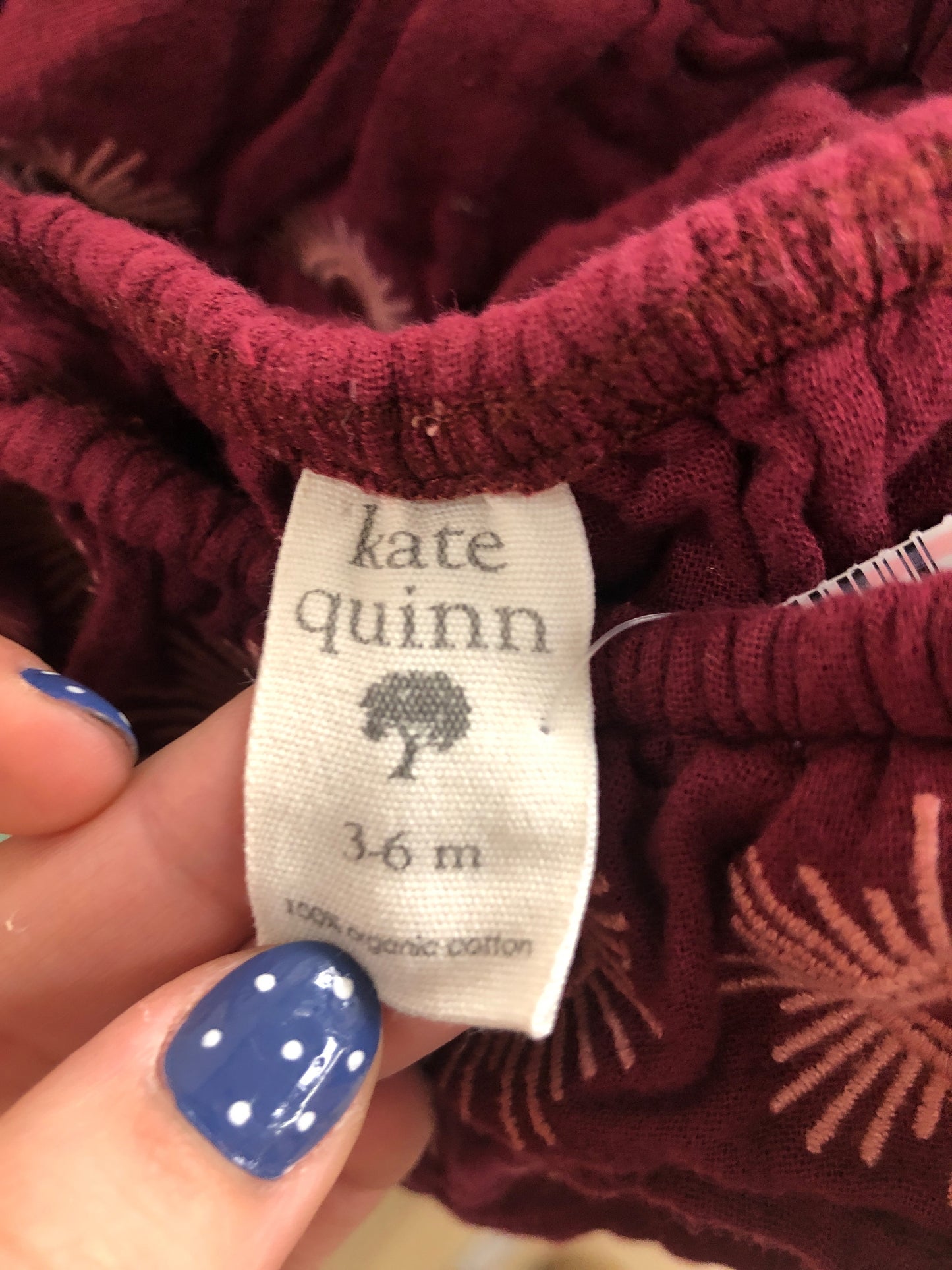 Kate Quinn Child Size 3 Months red 2 PC Ensembles