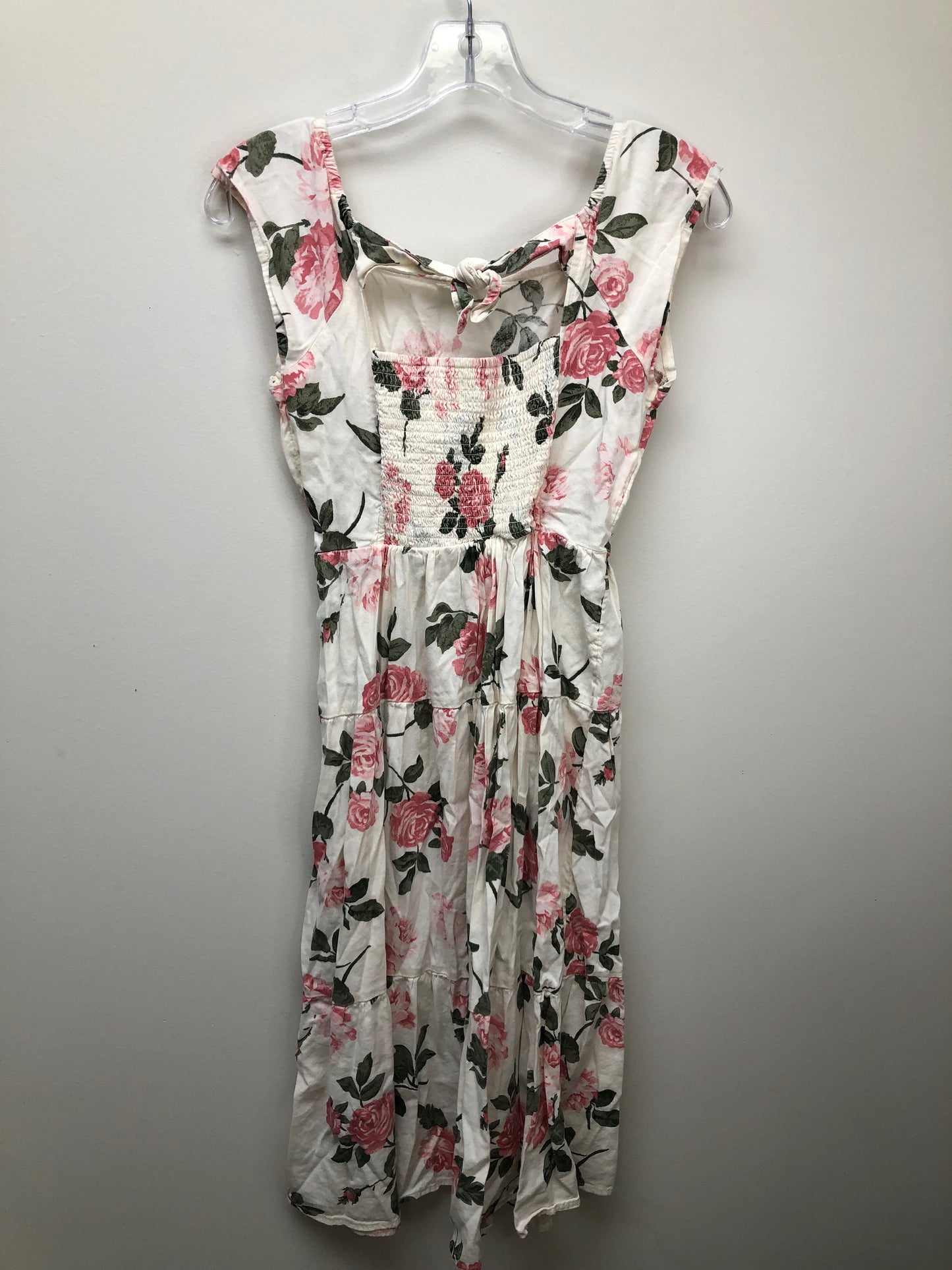 14-16 Old Navy cream floral Dress