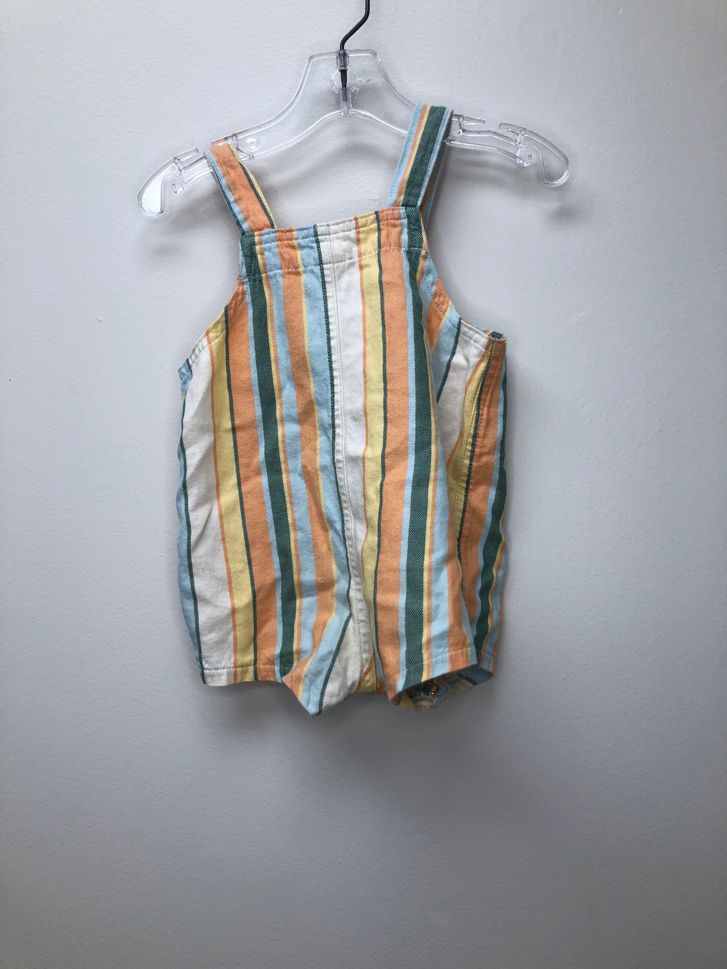 6-12m orange stripe Shortall