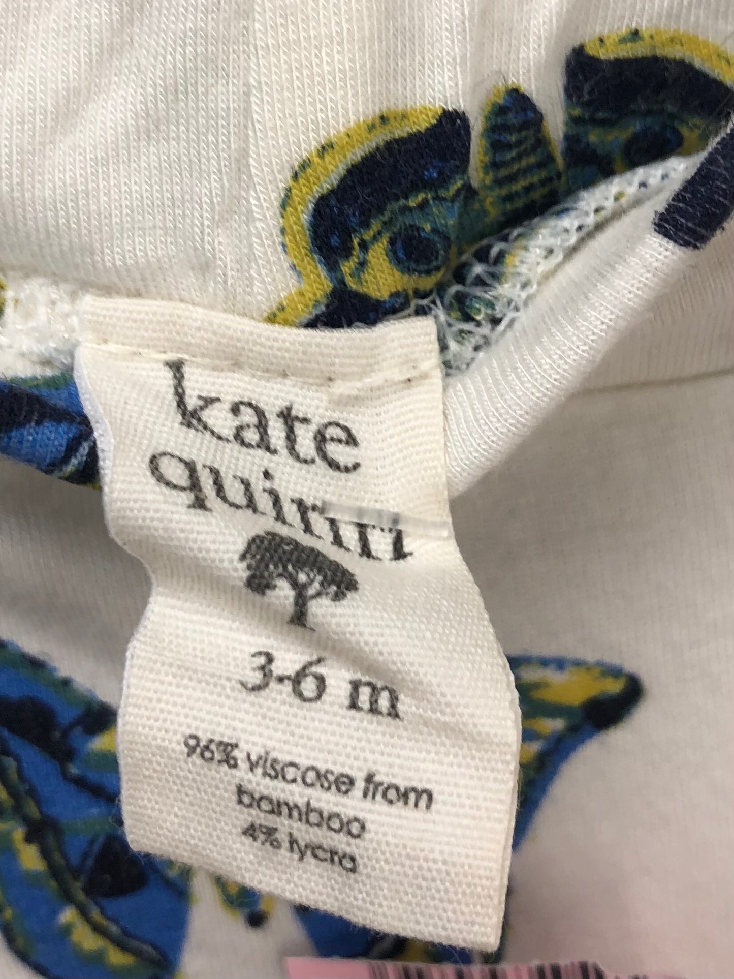 3-6m Kate Quinn white butterflies bloomers