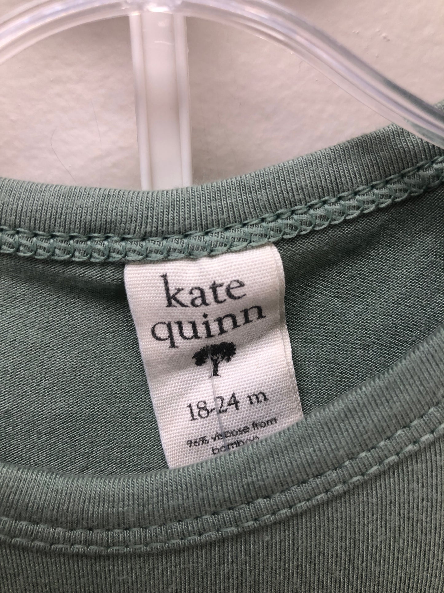 18-24 Months Kate Quinn green snow Pajamas
