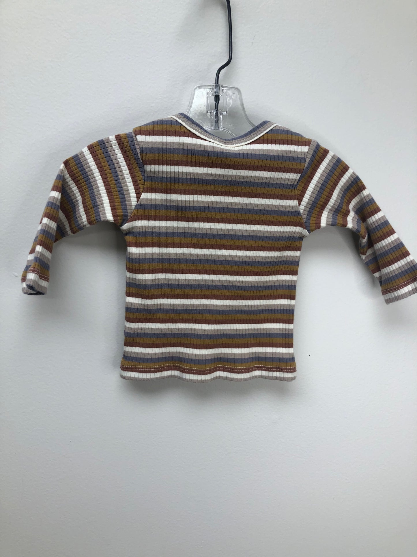 0-3m Quincy Mae Multi-Color stripe Shirt