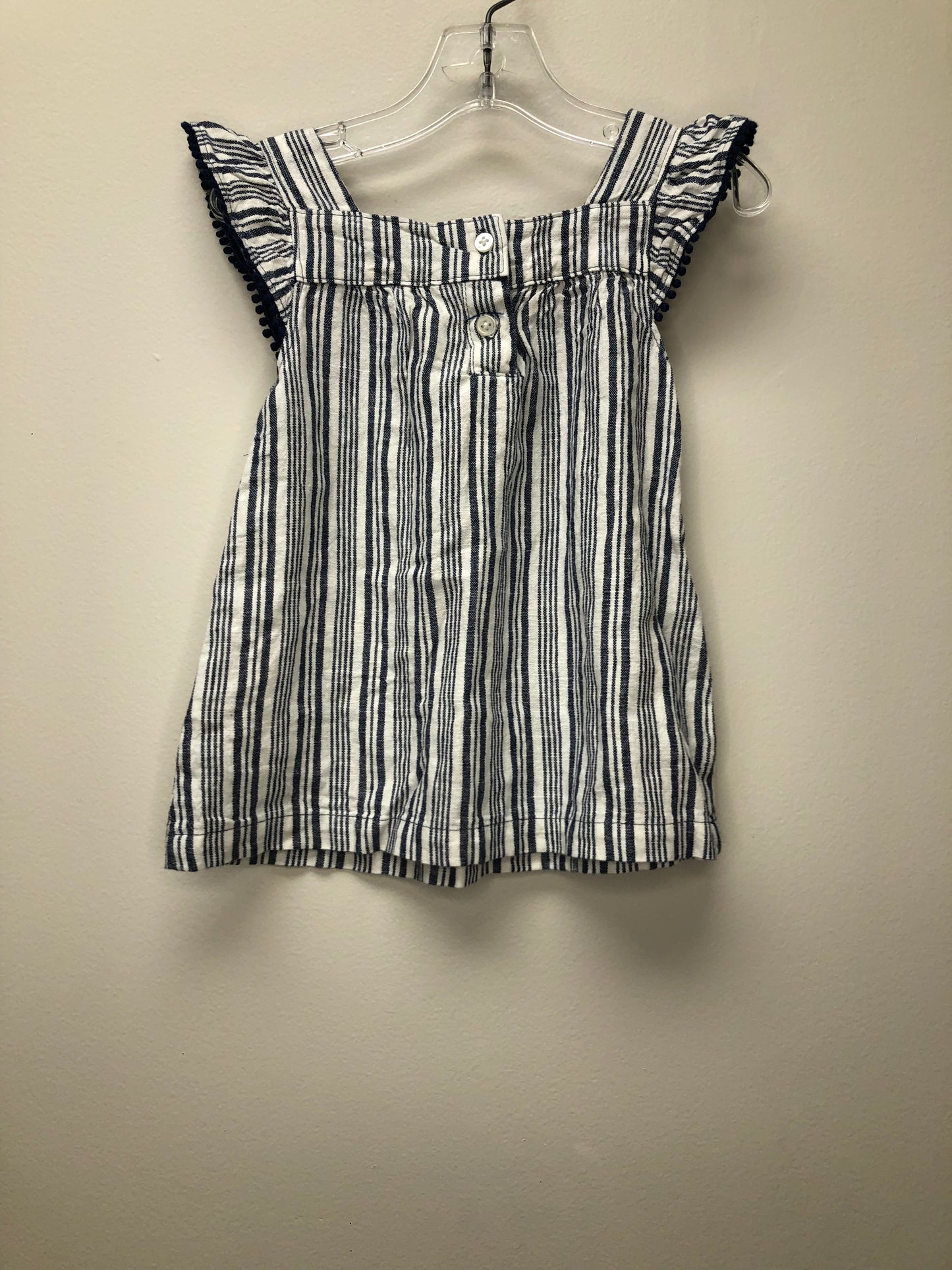 3T Carter's navy stripe Dress