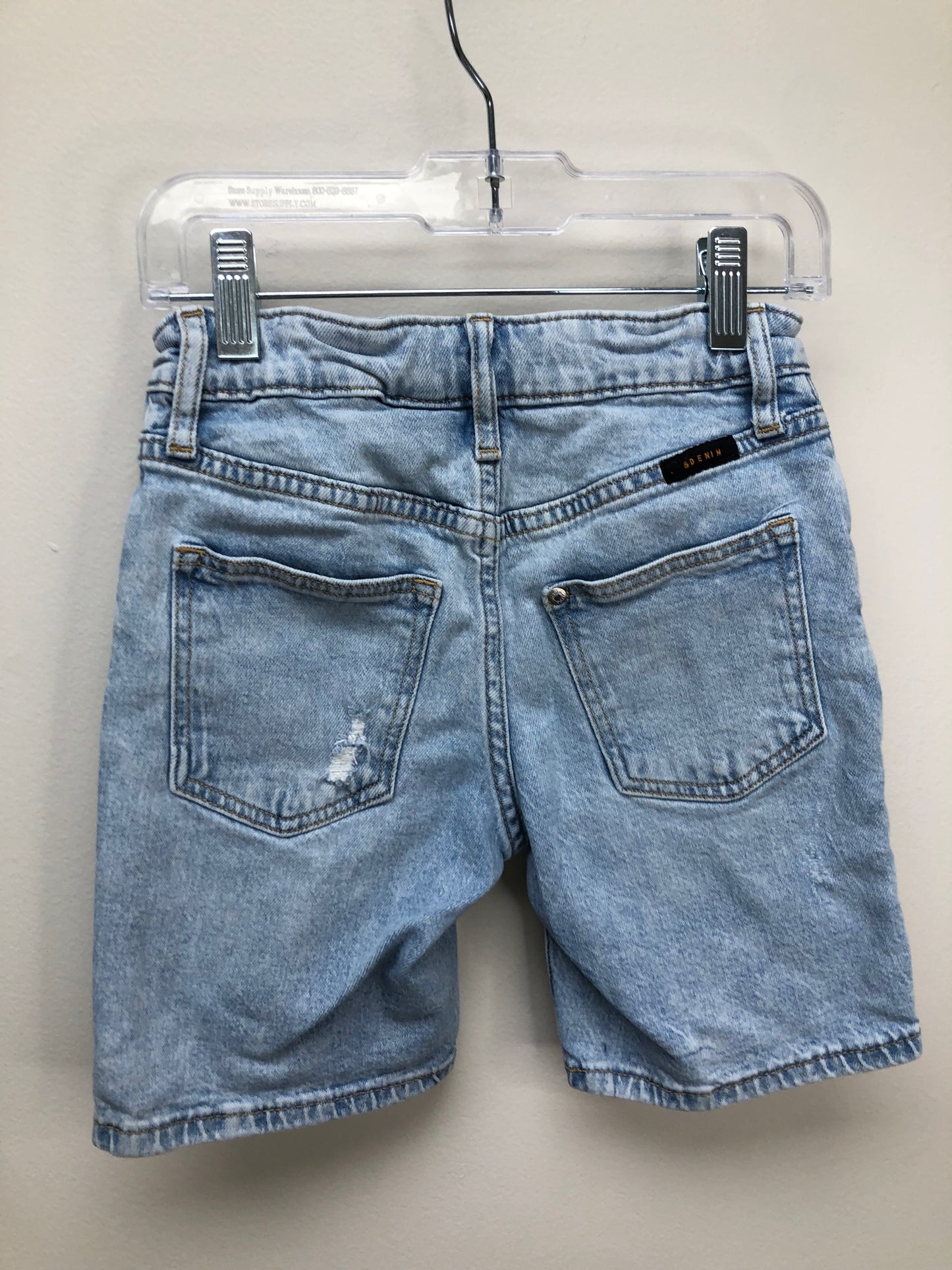 6 H & M denim distressed Shorts