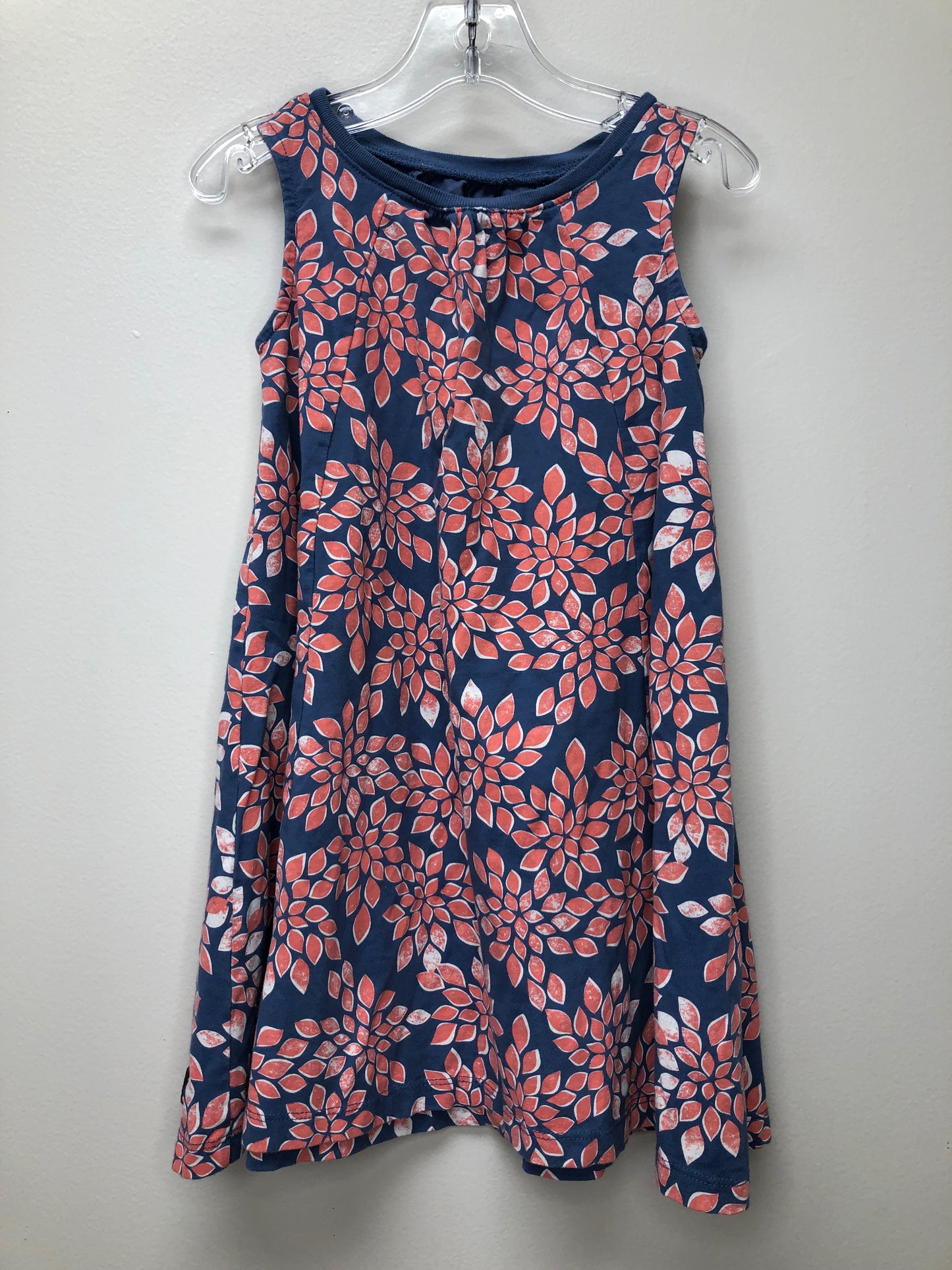 5 tea blue floral Dress