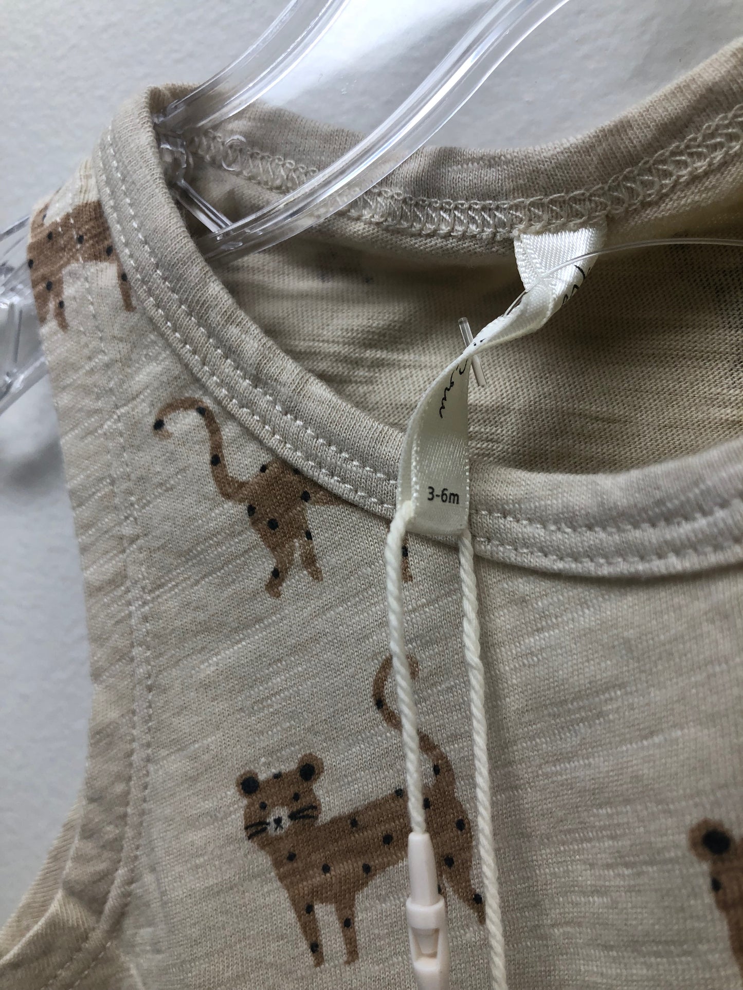 3m Rylee & Cru tan leopard Shirt