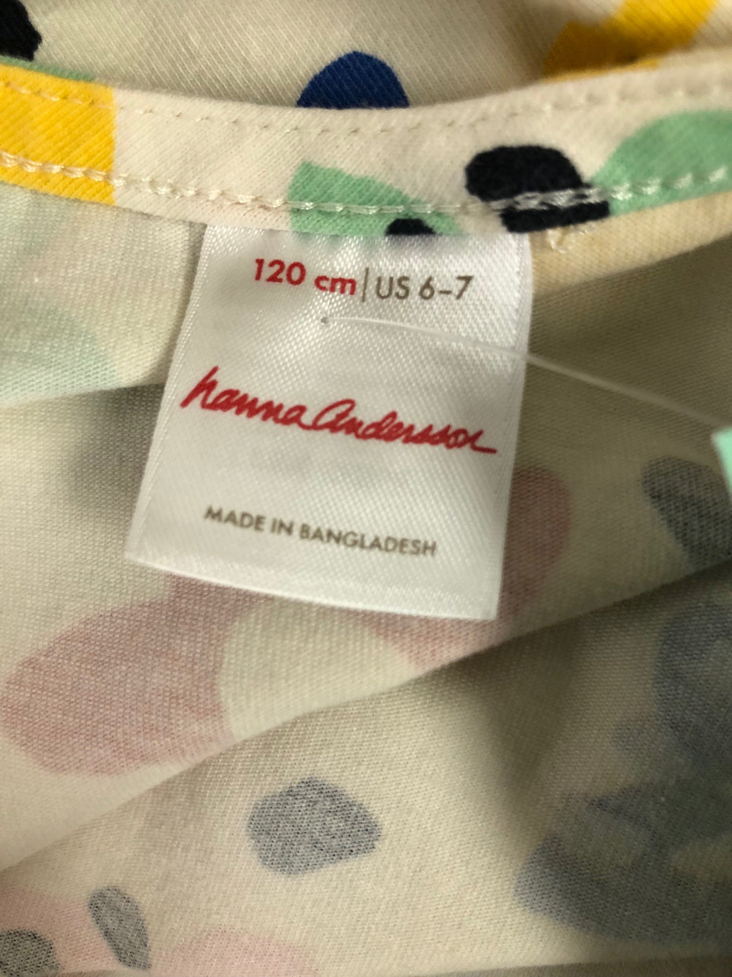7 Little Co. blue floral Dress