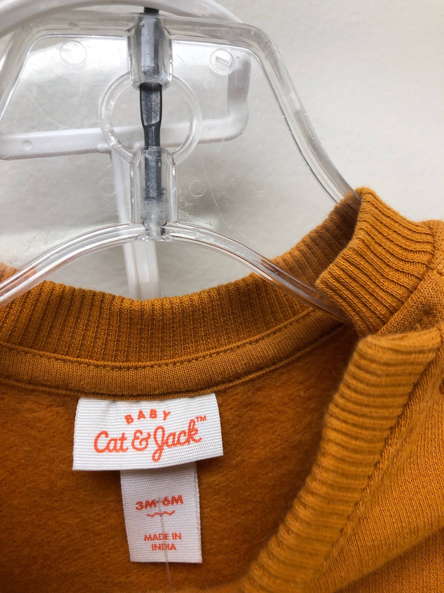 3-6m Cat & Jack orange Bears 2 PC Ensembles