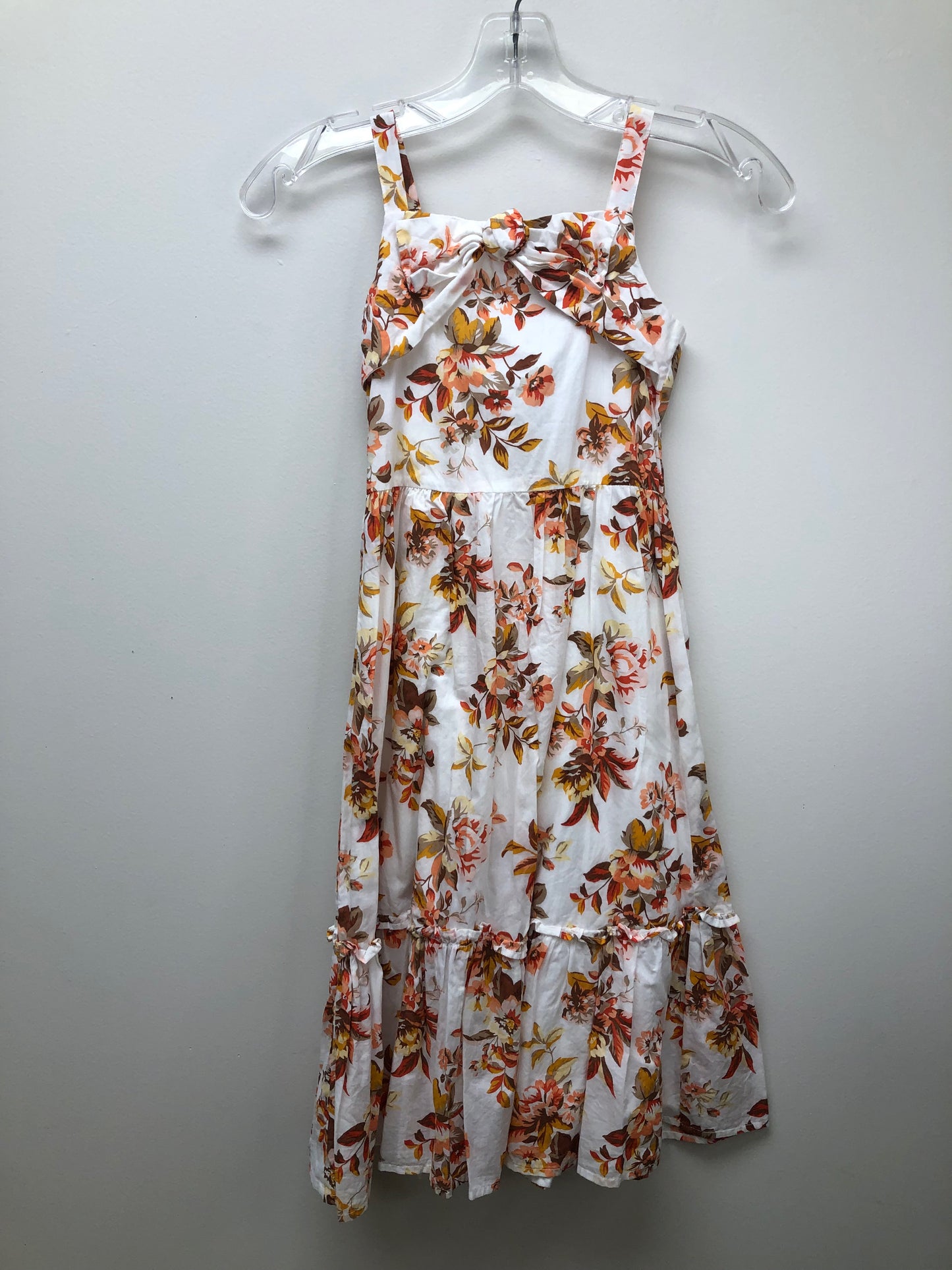 8 Janie and Jack rust floral Dress