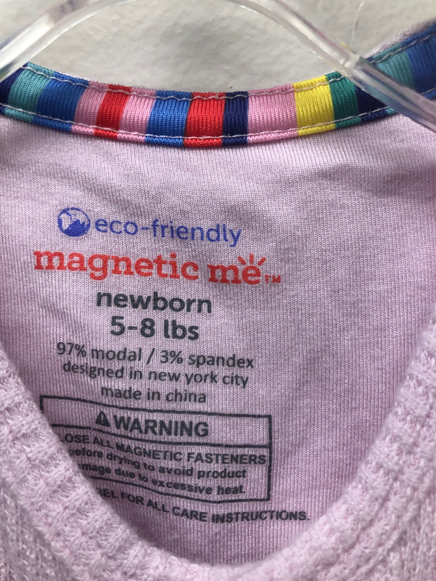NB Magnetic Me pink Sleeper