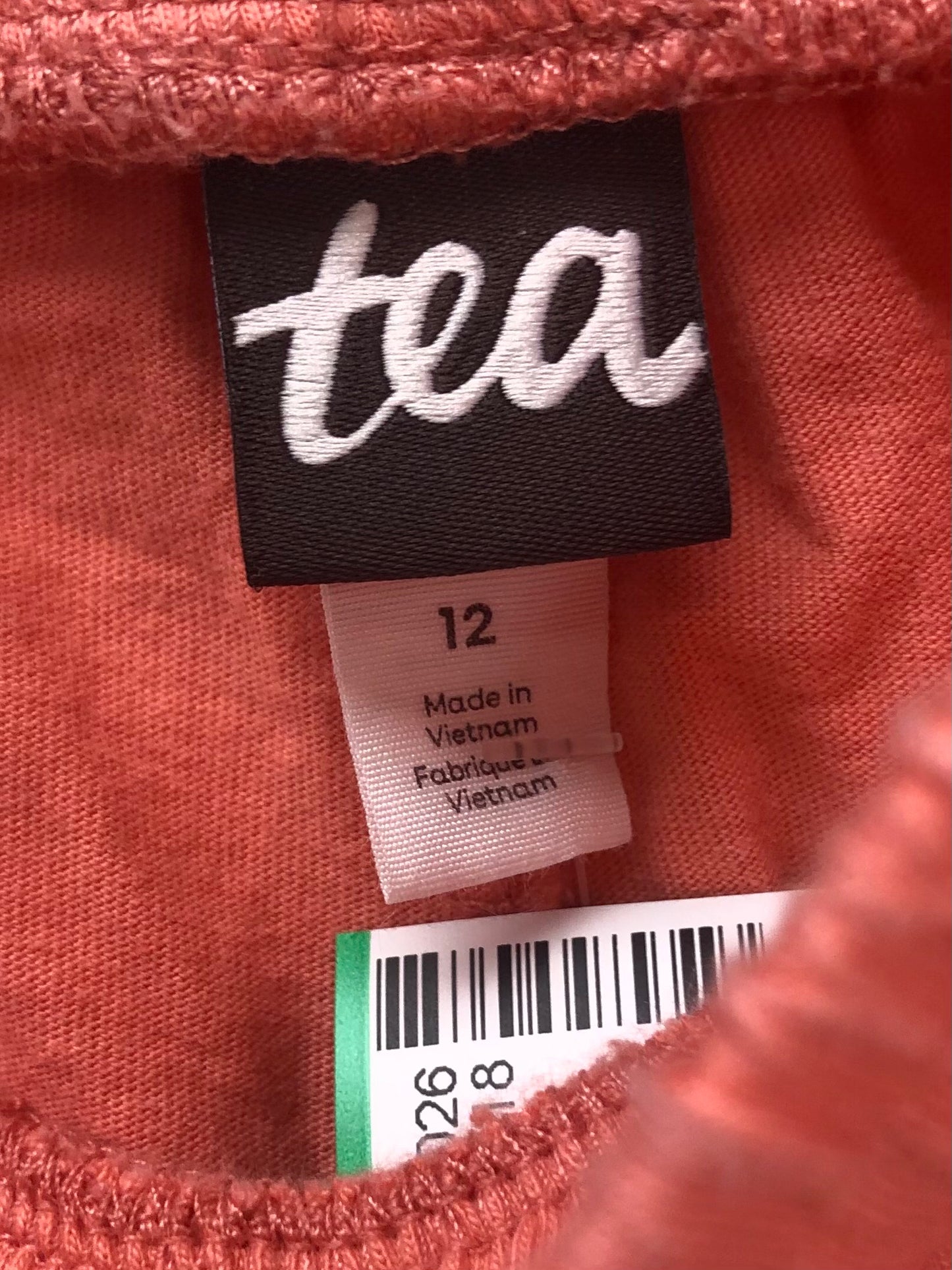 tea Child Size 12 orange Shorts