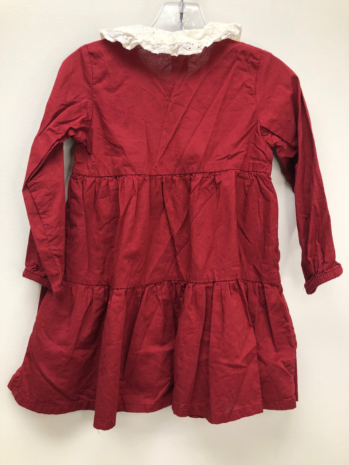 2T H & M red eyelet Dress