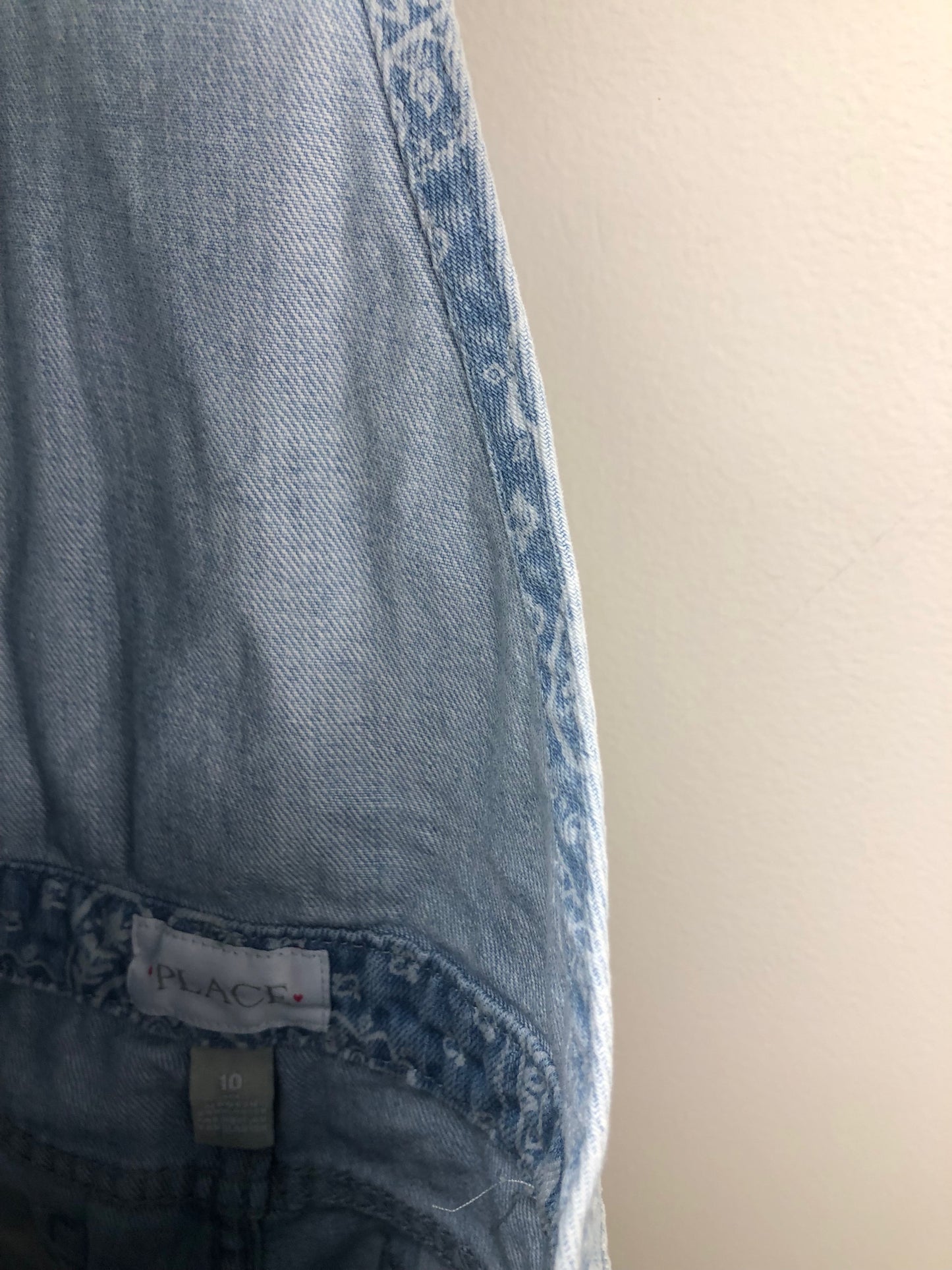 10 childrens place denim print Shorts