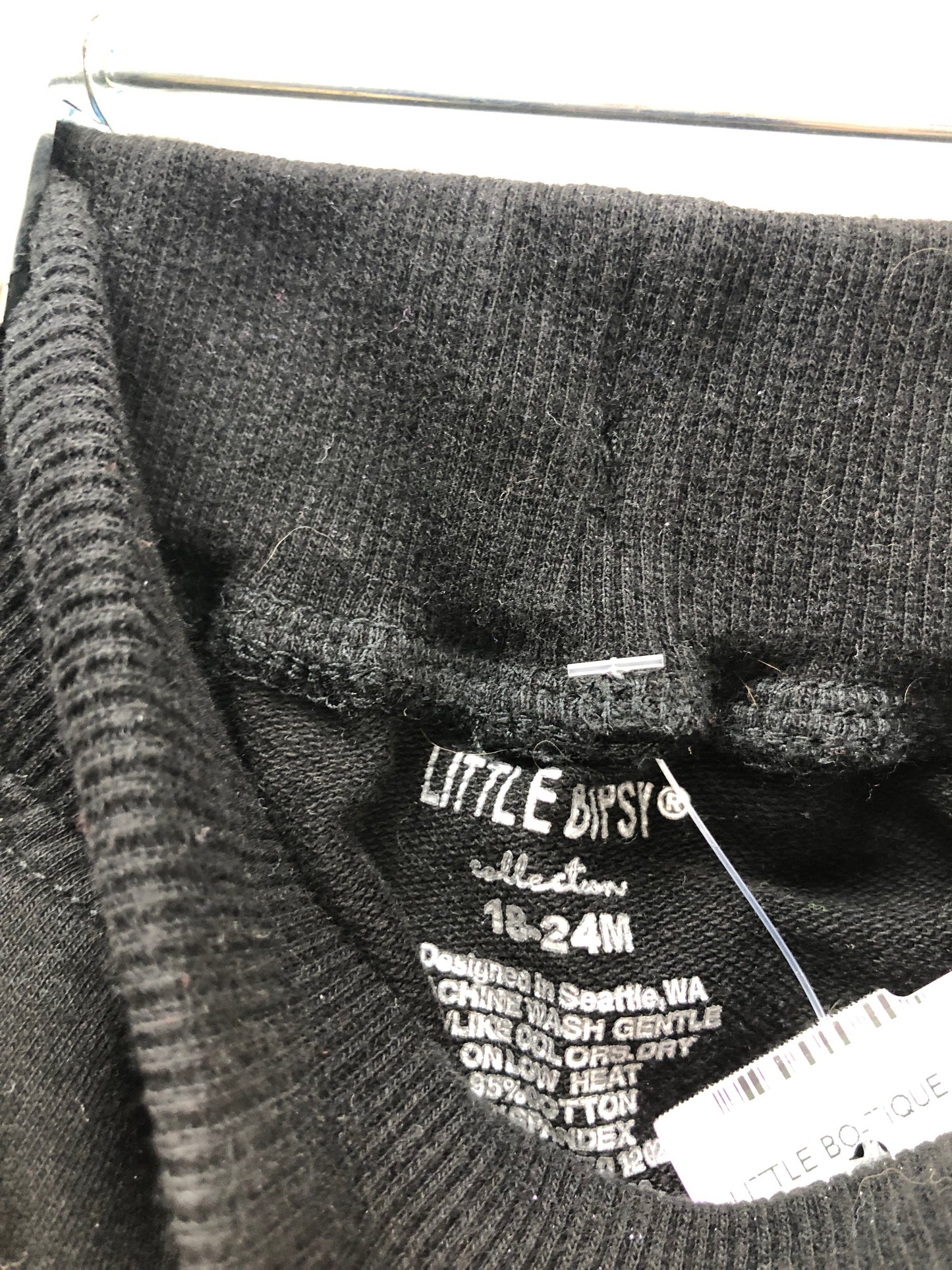18m Little Bipsy black Shorts