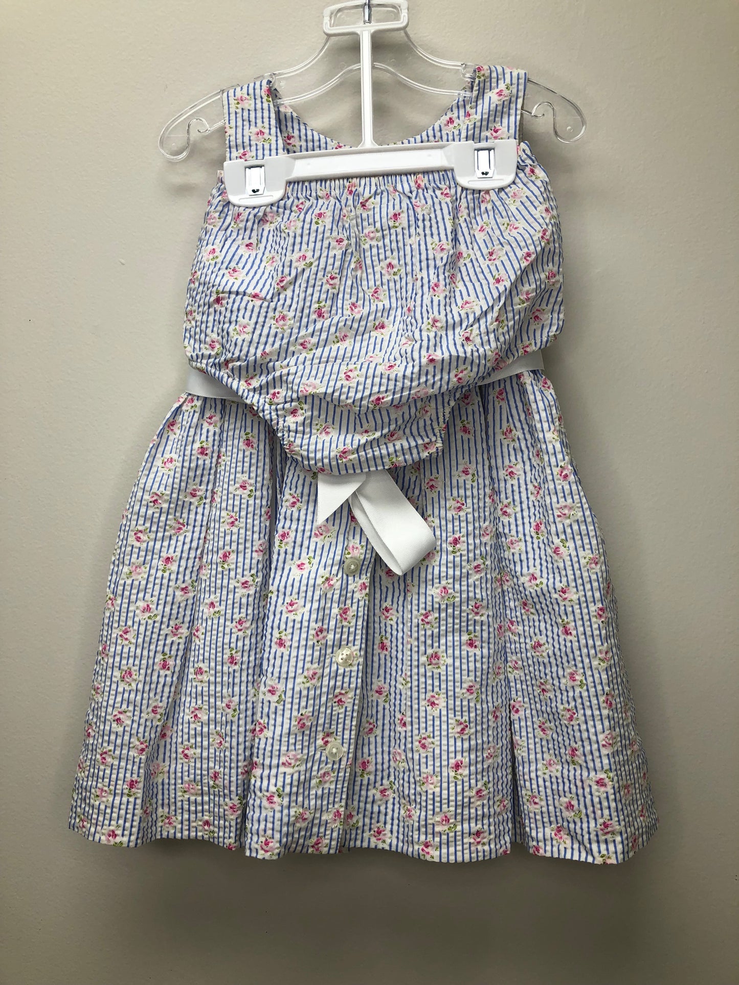 24 Month Ralph Lauren white stripe Dress