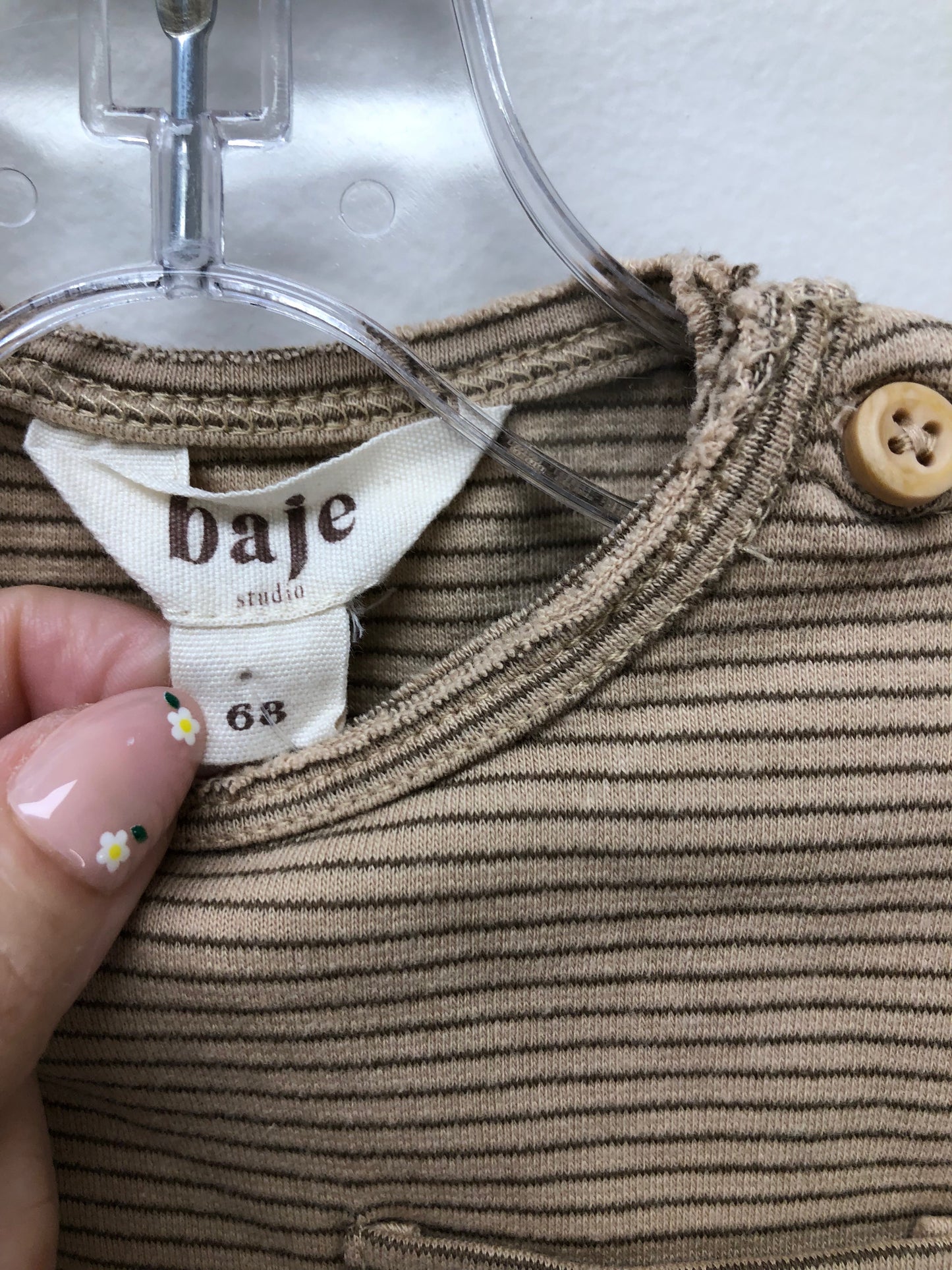 3m Baja brown stripe Romper