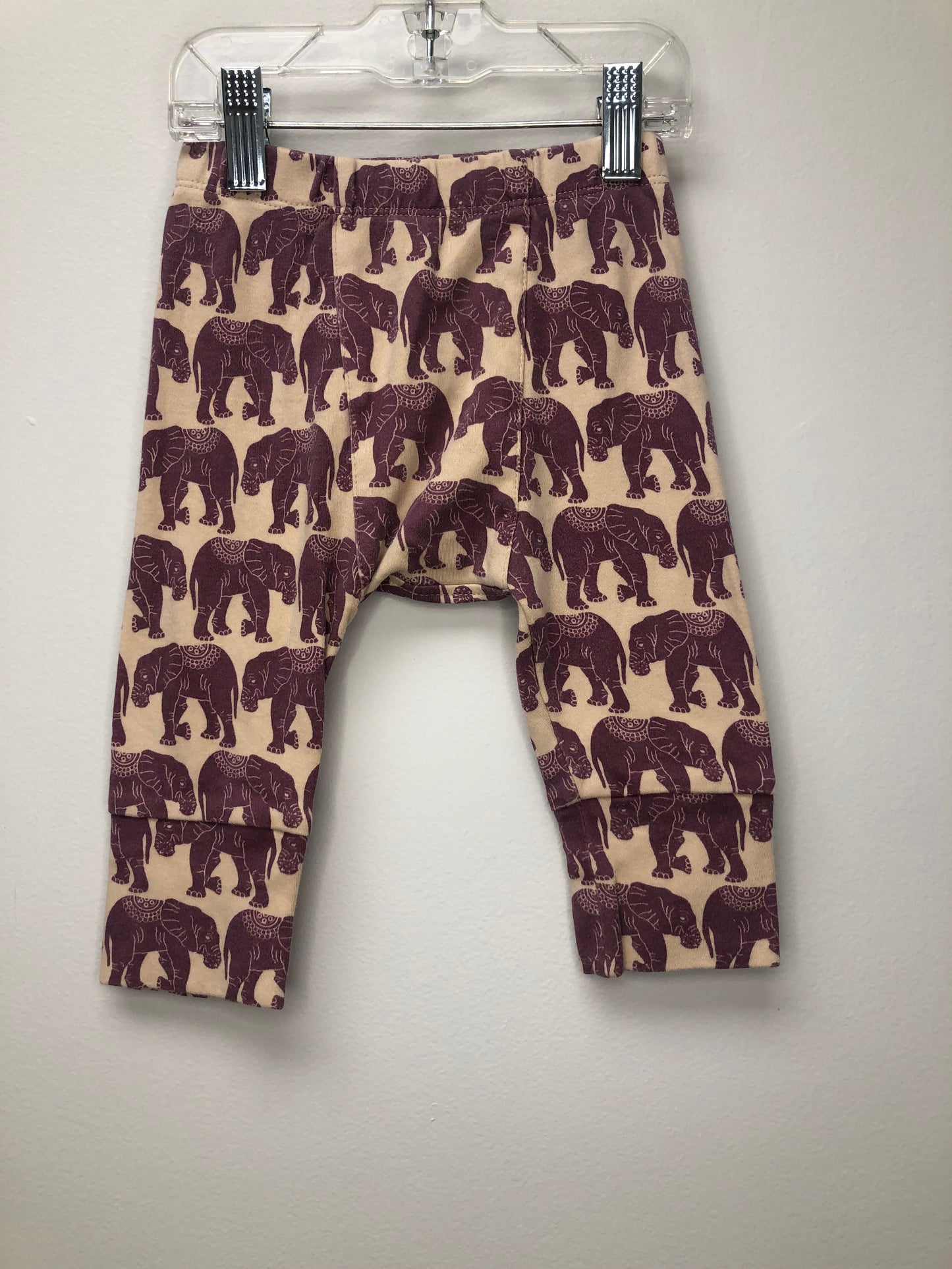 12-18m Kate Quinn purple elephant Pants